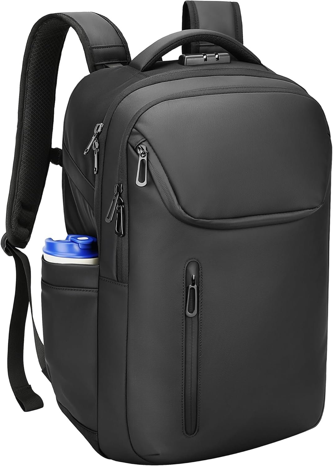 Private Label Anti-Theft Business Laptop Backpack for Men with USB Type-C Port Custom Logo Water Resistant Carry On for College Teacher Travel Fits 17 Inch Laptop Factory