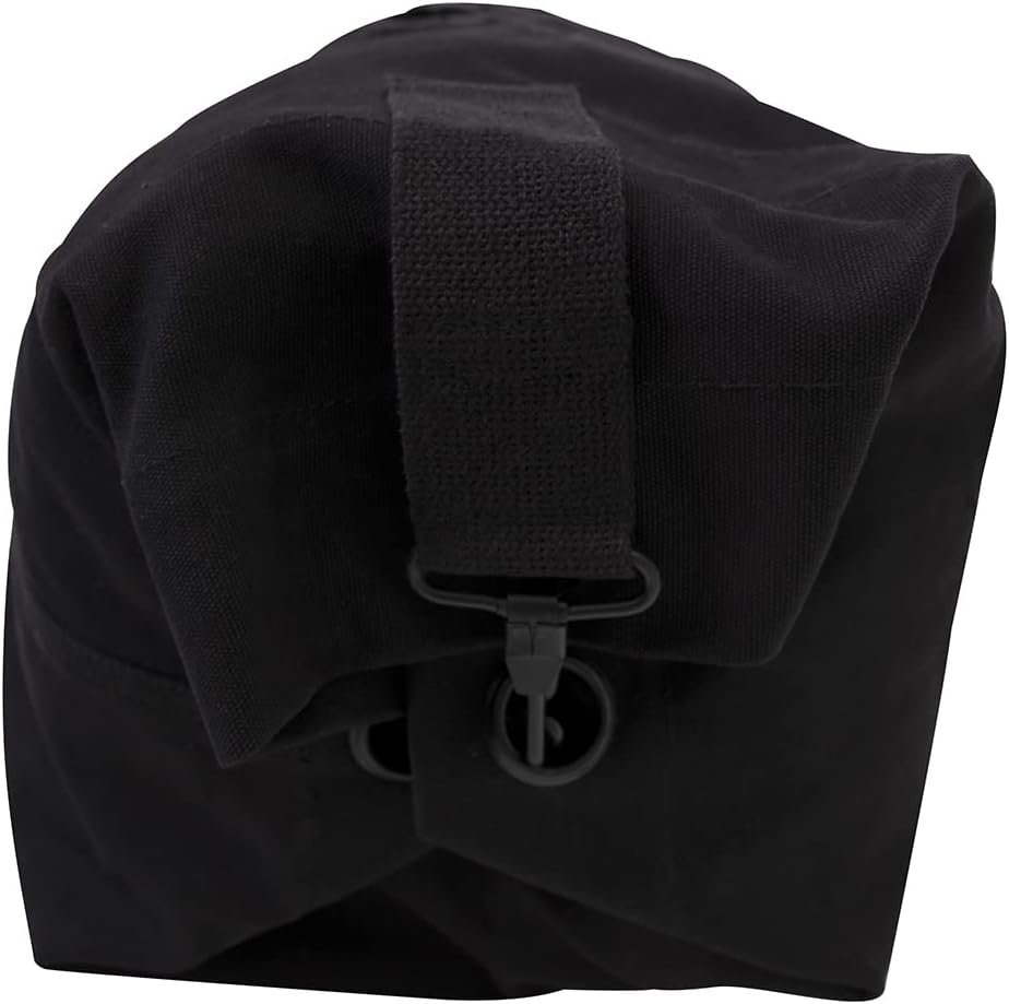 Custom Logo Private Label Black GI Style Double Strap Duffle Bag Manufacturer Custom Logo Private Label Black GI Style Double Strap Duffle Bag Manufacturer