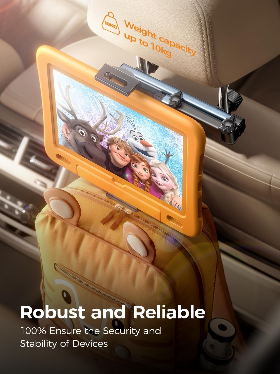 Private Label 3in1 iPad Tablet Car Holder Headrest Mount Back Seat Organizer Road Trip Kids Activities Travel Essentials Custom Logo Truck Interior Accessories Manufacturer