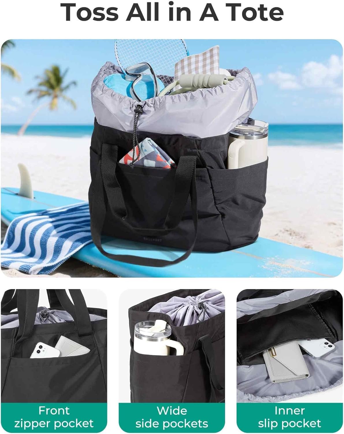 Private Label Large Reusable Grocery Bags Foldable Beach Tote Custom Logo for Shopping Moving Holiday Travel Packing from Factory