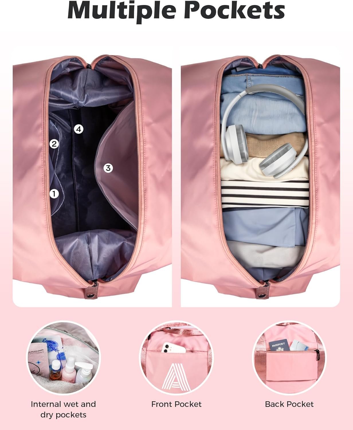 Private Label Weekender Duffel Bag for Girls 8 9 10 11 12 13 14 15 16 Year Old Custom Logo Personalized Easter Birthday Daughter Granddaughter Teen Gift Letter K Manufacturer Private Label Weekender Duffel Bag for Girls 8 9 10 11 12 13 14 15 16 Year Old Custom Logo Personalized Easter Birthday Daughter Granddaughter Teen Gift Letter K Manufacturer