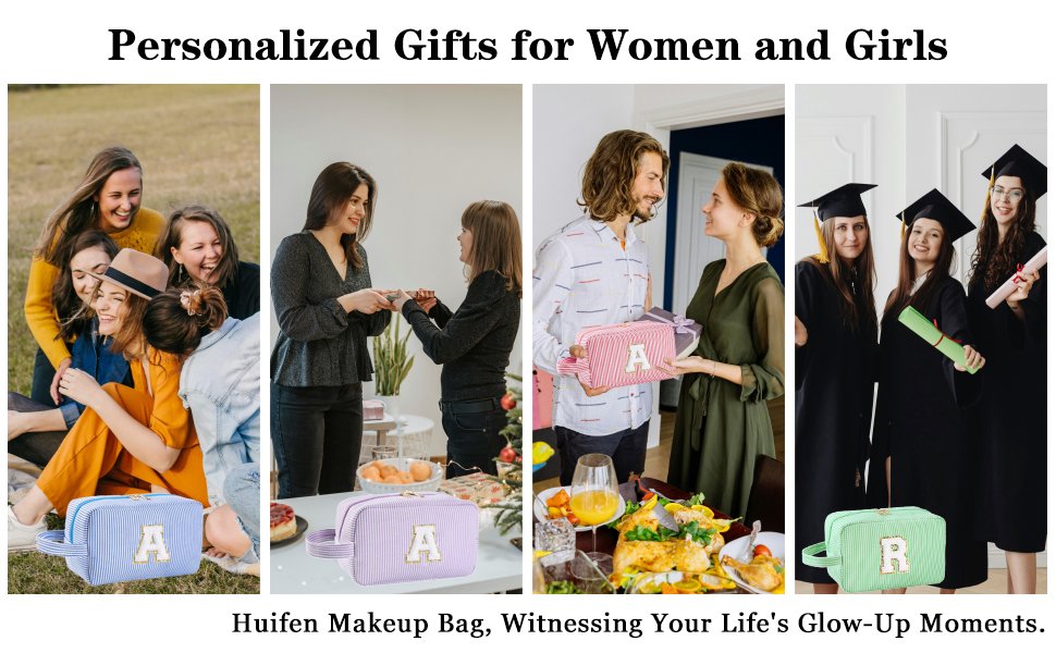 Custom Logo Personalized Initial Makeup Bag A-Z Preppy Cosmetic Toiletry Bag for Women Private Label Easter Birthday Gifts for Kids Teen Girls Teachers Pink E Factory Custom Logo Personalized Initial Makeup Bag A-Z Preppy Cosmetic Toiletry Bag for Women Private Label Easter Birthday Gifts for Kids Teen Girls Teachers Pink E Factory