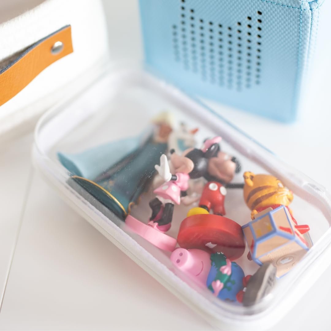 Custom Logo Hard-Sided Clear Zipper Storage Cases - Private Label Professional-Grade Plastic Pencil Toiletry Travel Cosmetic Toy Organizers Direct from Factory (2 Pack, S)