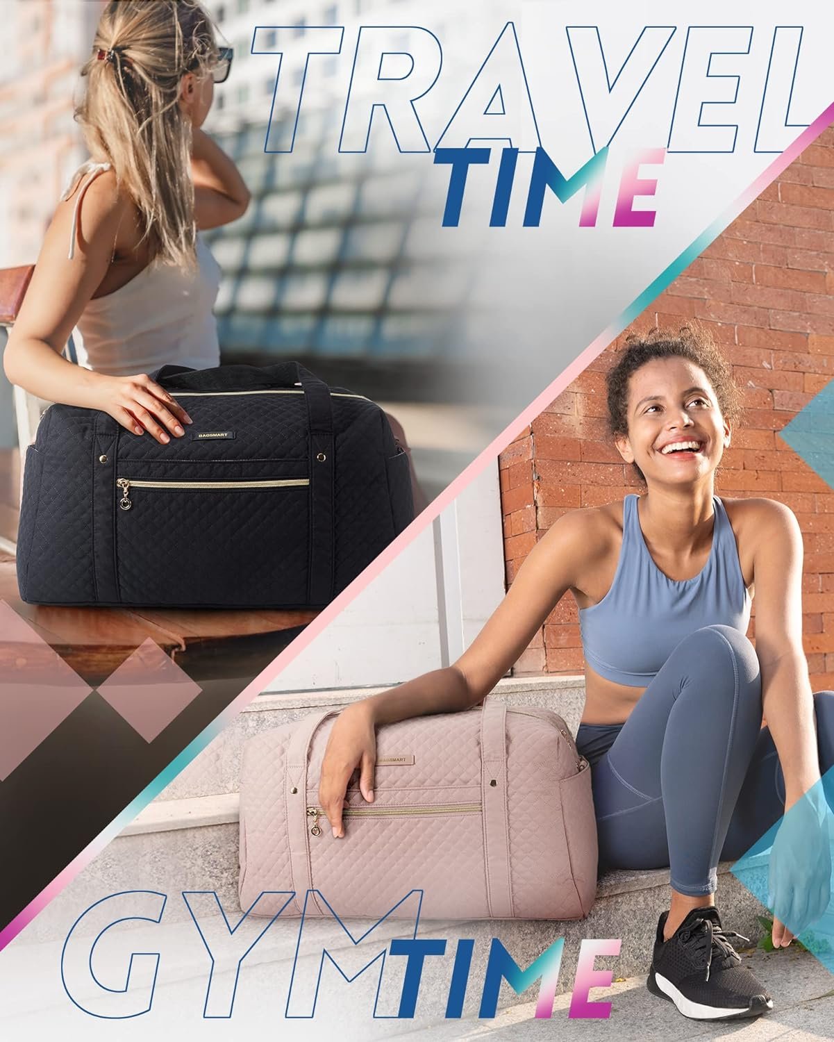 Private Label 37L Large Carry On Weekender Overnight Duffle Bag with Wet Pocket Laptop Compartment Custom Logo Shoe Bag for Women Travel Business Trips Sports Manufacturer Black Private Label 37L Large Carry On Weekender Overnight Duffle Bag with Wet Pocket Laptop Compartment Custom Logo Shoe Bag for Women Travel Business Trips Sports Manufacturer Black