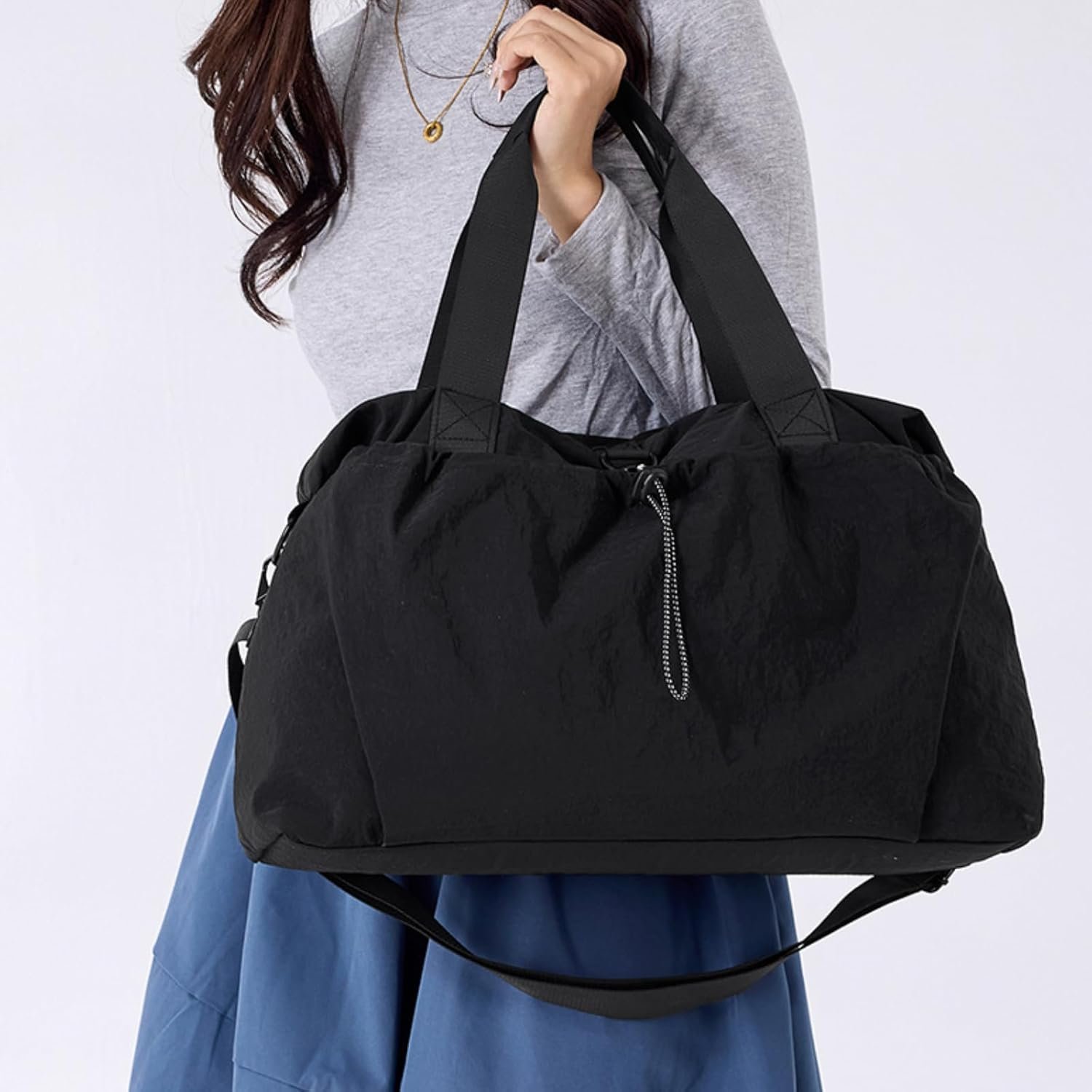 Private Label Large Tote Bag for Women with Custom Logo Travel Work Gym Shoulder Crossbody Nylon Zipper Manufacturer Private Label Large Tote Bag for Women with Custom Logo Travel Work Gym Shoulder Crossbody Nylon Zipper Manufacturer