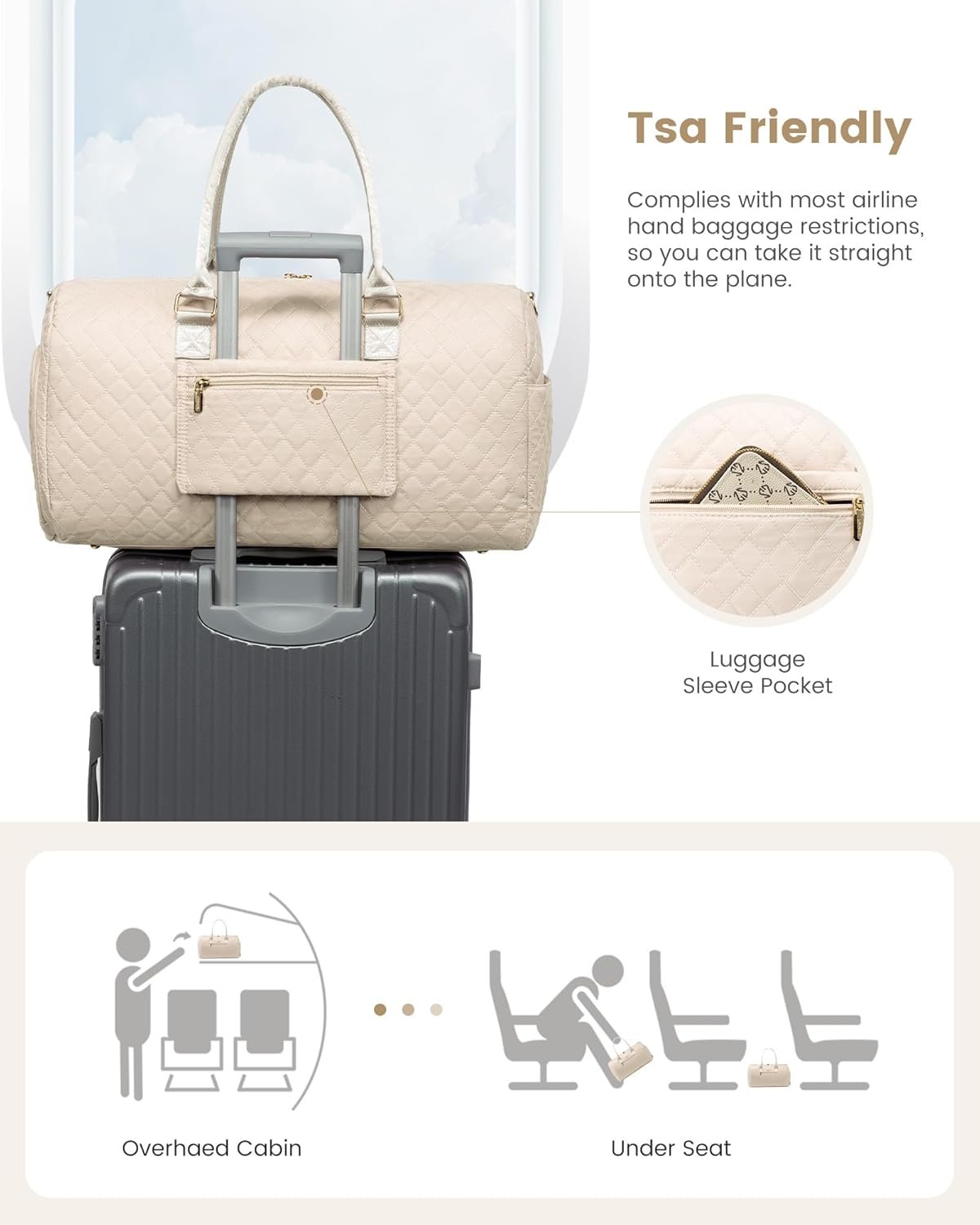 Private Label Travel Duffle Weekender Bag for Women with Toiletry Bag Custom Logo Carry-On Overnight Bag with Shoe Compartment Gym Duffel Bag with Wet Pocket Factory Mommy Hospital Bags for Labor and Delivery Private Label Travel Duffle Weekender Bag for Women with Toiletry Bag Custom Logo Carry-On Overnight Bag with Shoe Compartment Gym Duffel Bag with Wet Pocket Factory Mommy Hospital Bags for Labor and Delivery