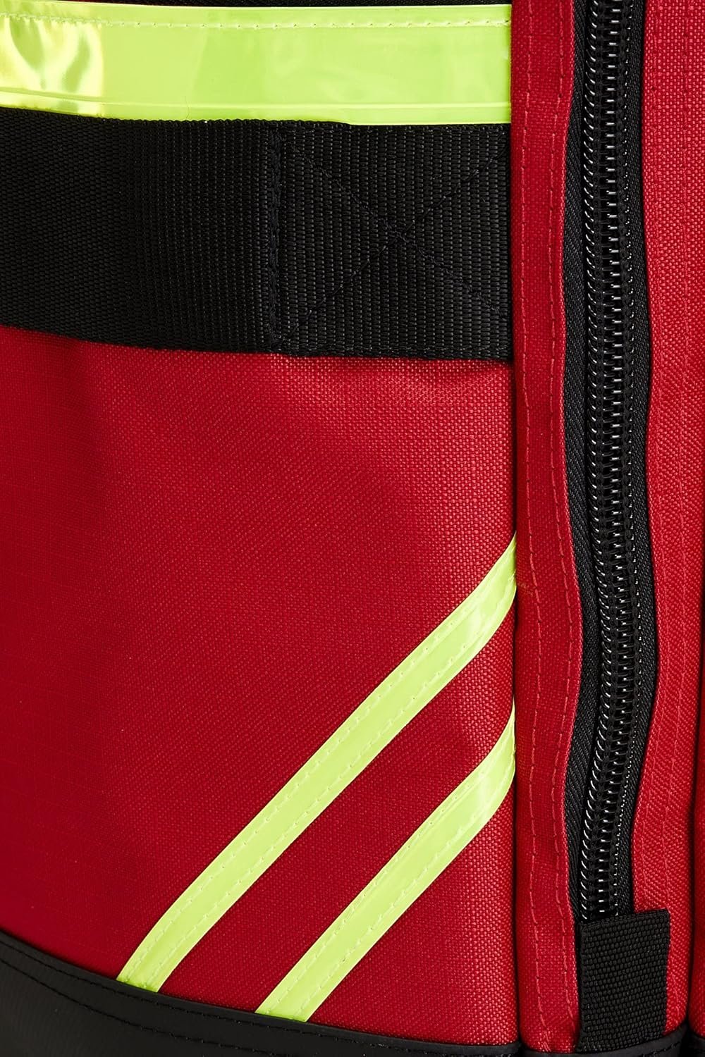 Private Label Firefighter Turnout Jumbo Gear Bag with Custom Logo Maltese Cross Reflective Trim and Padded Shoulder Strap from Manufacturer