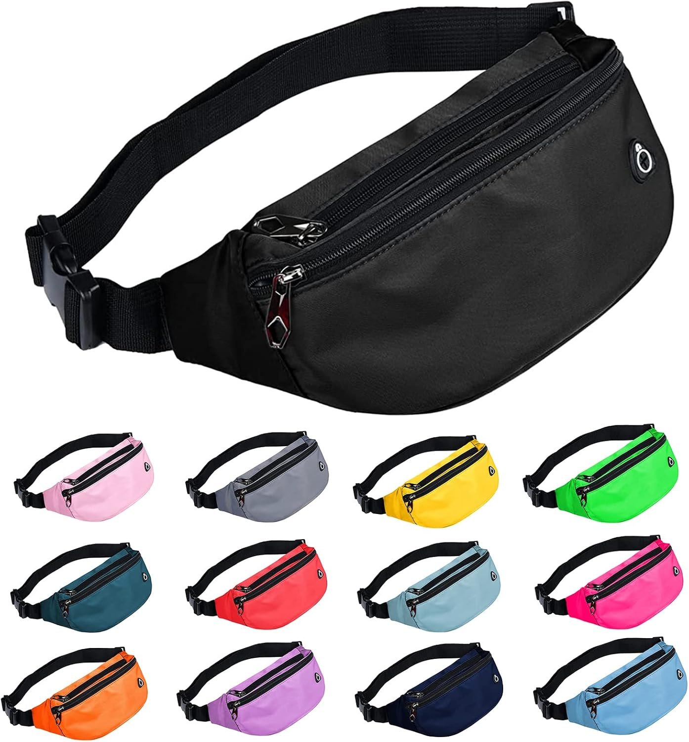 Manufacturer Fanny Packs for Men & Women, Custom Logo Waterproof Sports Waist Belt Bags, Private Label for Travel Hiking Running