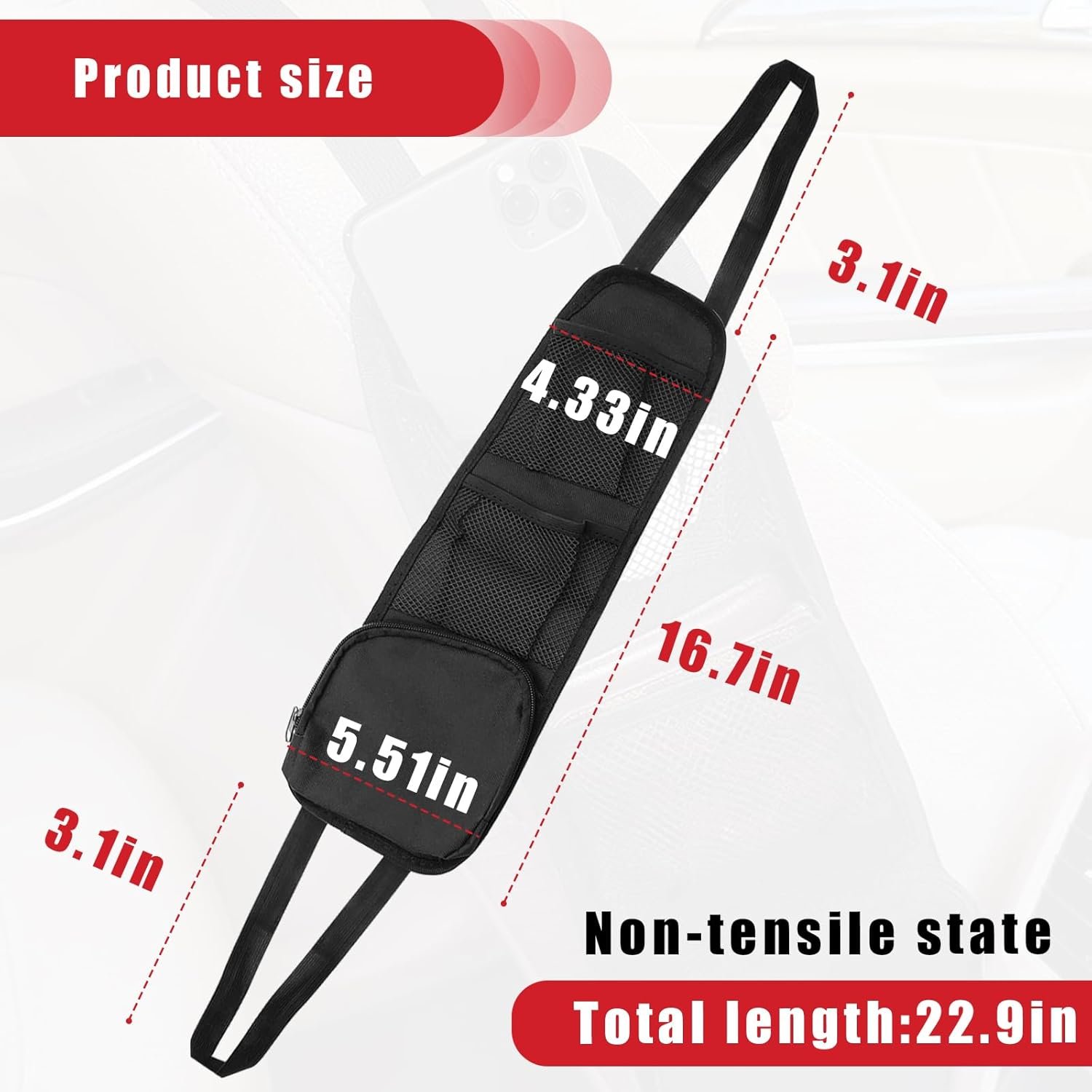 Private Label 2PCS Car Seat Storage Hanging Bag Multi-Pocket Side Organizer Custom Logo Multifunctional Mesh Net Pocket for Mobile Phone Wallet Glasses Manufacturer for Cars SUVs Trucks Private Label 2PCS Car Seat Storage Hanging Bag Multi-Pocket Side Organizer Custom Logo Multifunctional Mesh Net Pocket for Mobile Phone Wallet Glasses Manufacturer for Cars SUVs Trucks