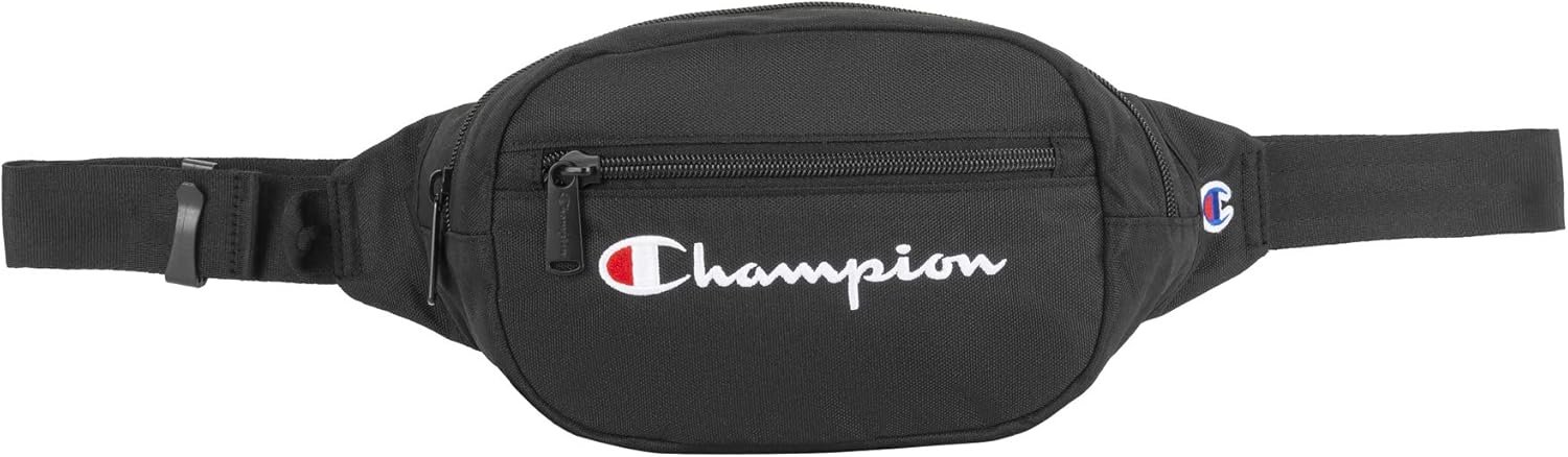 Private Label Unisex Adult Waist Pack Black/White Custom Logo One Size US Manufacturer