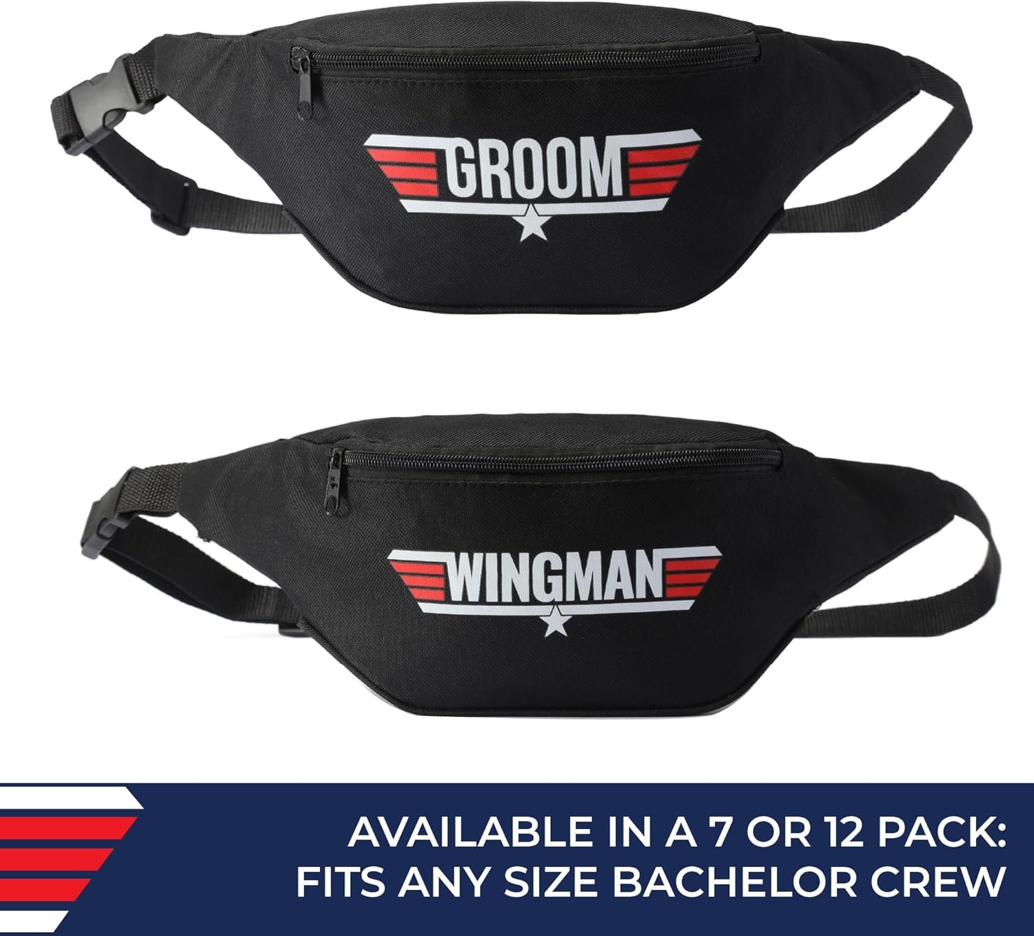 Private Label Bachelor Fanny Packs | Custom Logo Groom and Wingman Fanny Packs Manufacturer (7)