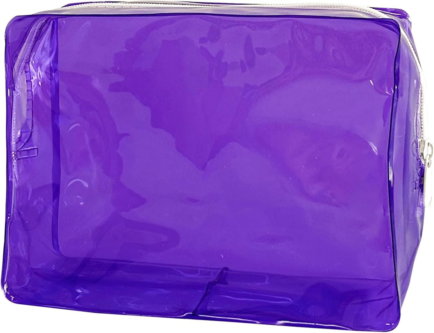 Private Label 5 Pcs Travel Accessories Transparent Clear PVC Cosmetic Pouch Makeup Bags Custom Logo Women Fashion Zipper Letter Purple Factory Private Label 5 Pcs Travel Accessories Transparent Clear PVC Cosmetic Pouch Makeup Bags Custom Logo Women Fashion Zipper Letter Purple Factory