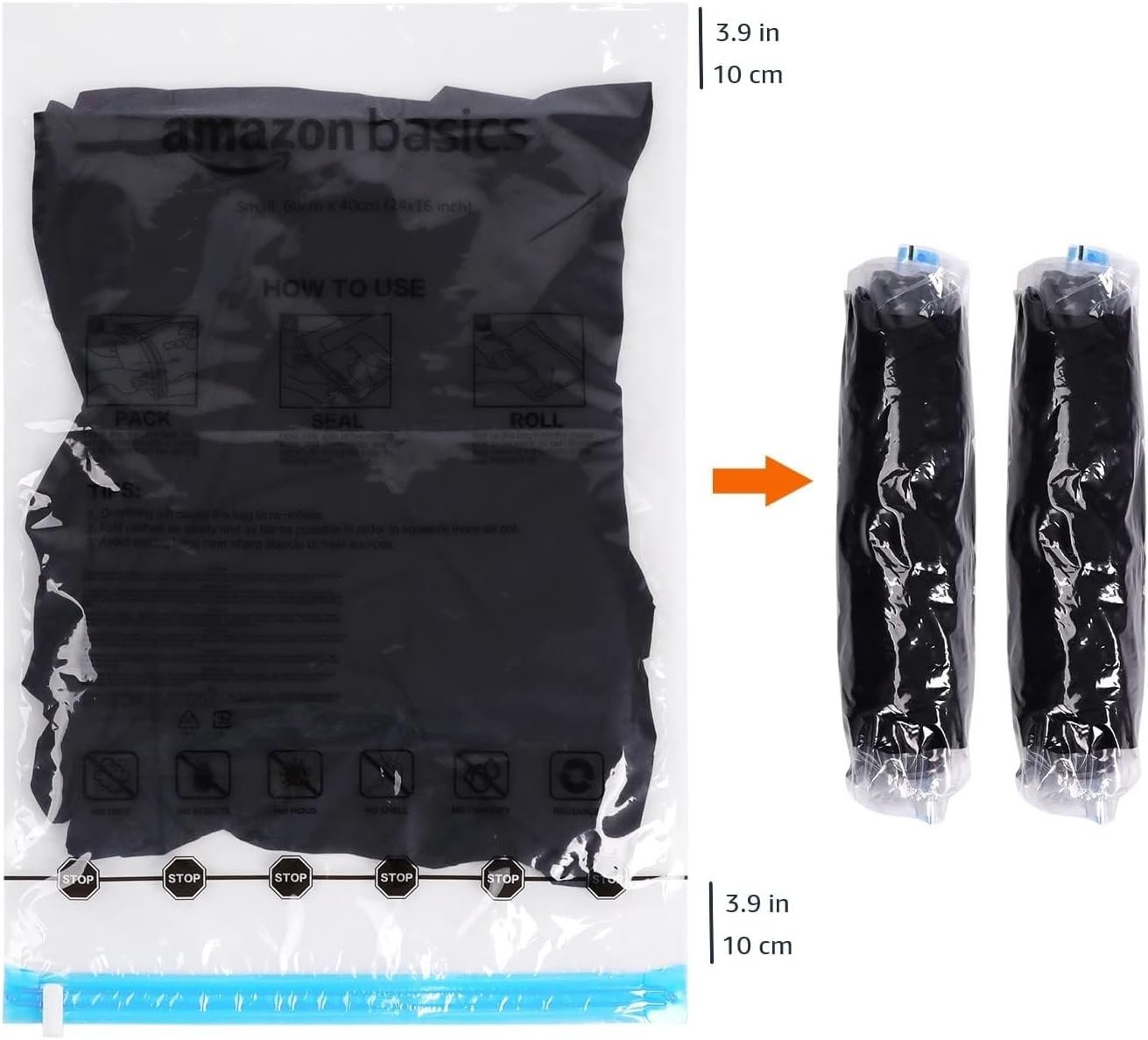 Private Label Roll-Up Travel Compression Storage Bags Custom Logo for Clothes and Towels No Vacuum Needed Clear 12 Pack (6 Small & 6 Medium) Factory Private Label Roll-Up Travel Compression Storage Bags Custom Logo for Clothes and Towels No Vacuum Needed Clear 12 Pack (6 Small & 6 Medium) Factory