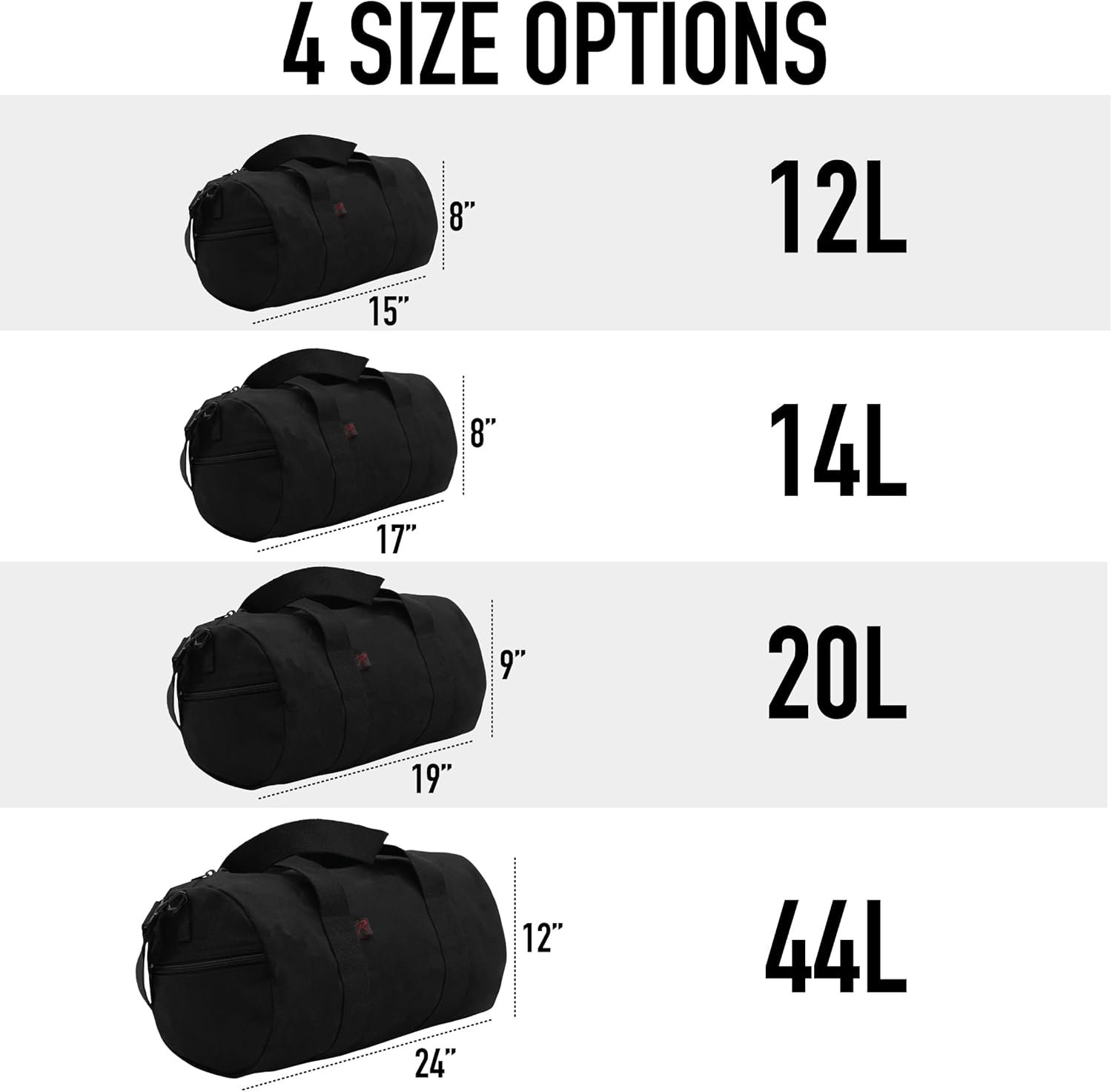 Custom Logo Heavy-Duty Canvas Shoulder Duffle Bag Private Label Rugged Travel Gym Manufacturer