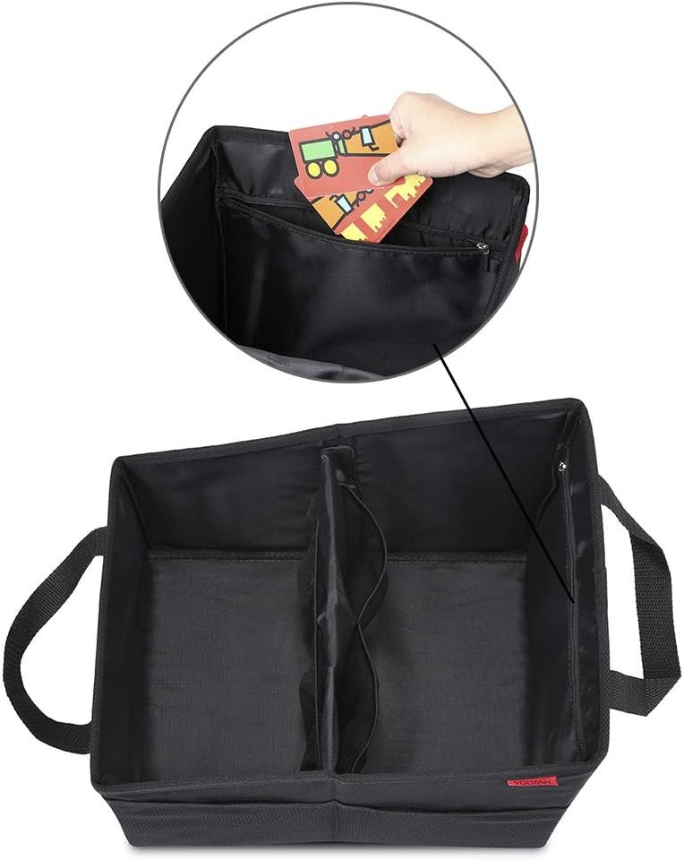 Custom Logo Collapsible Small Car Seat Organizer for Passenger Seat Front/Back Console Private Label Automotive Backseat Storage with Belt and 4 Cup Holders for Kids Accessories - Manufacturer Direct Custom Logo Collapsible Small Car Seat Organizer for Passenger Seat Front/Back Console Private Label Automotive Backseat Storage with Belt and 4 Cup Holders for Kids Accessories - Manufacturer Direct