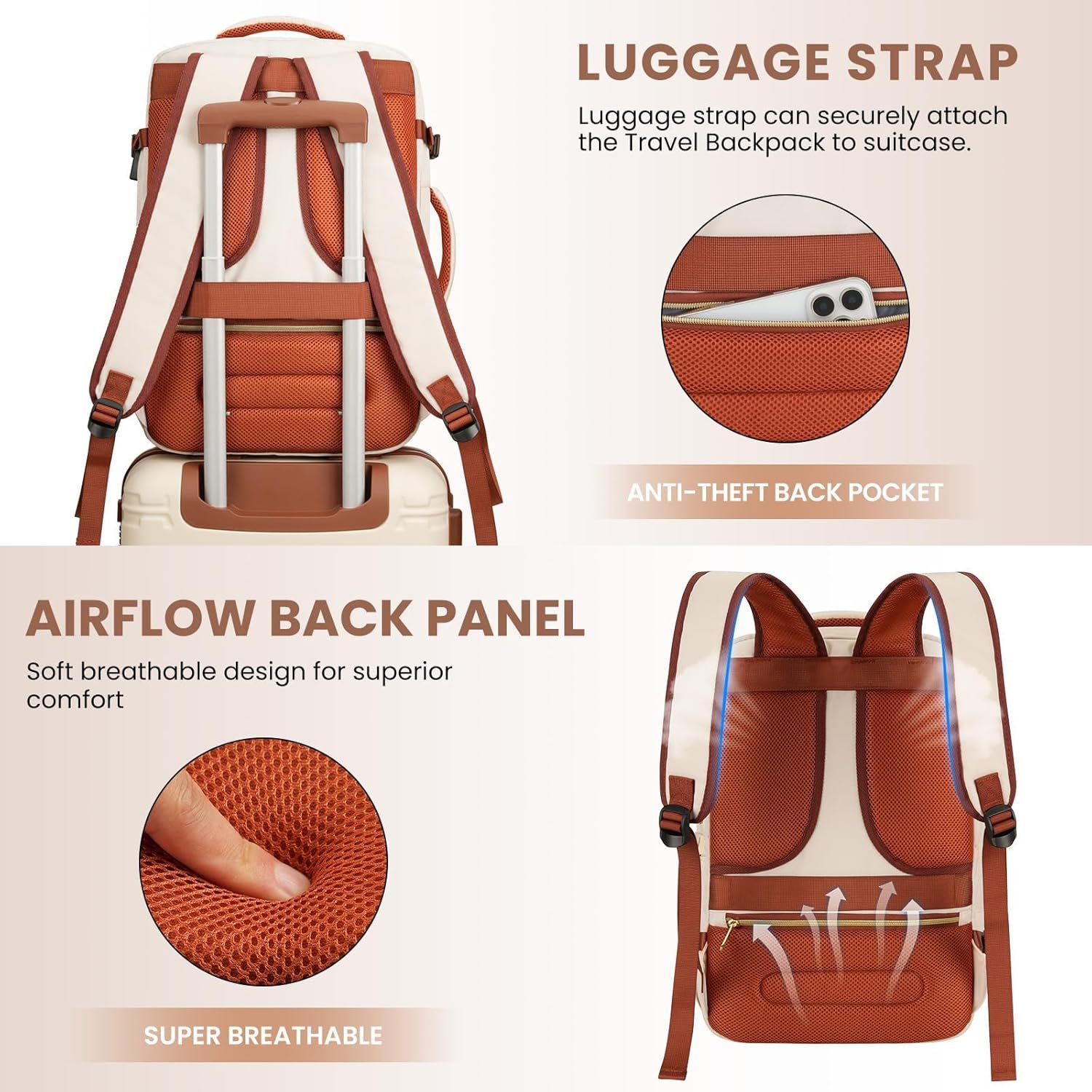 Private Label 6 Piece Hardside Luggage Sets 20in Carry On Suitcase with Spinner Wheels TSA Lock Custom Logo Manufacturer