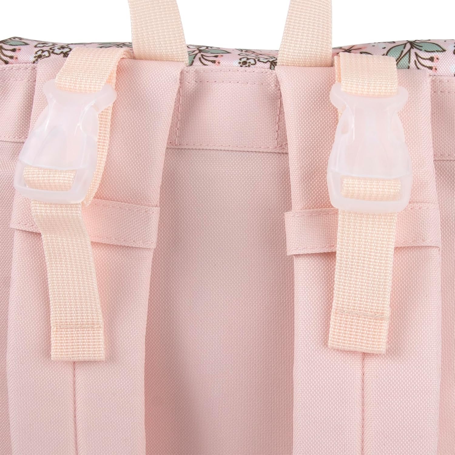 Private Label Multi-Function Floral Diaper Backpack and Travel Nappy Baby Bag with Custom Logo Changing Pad and Stroller Straps by Manufacturer