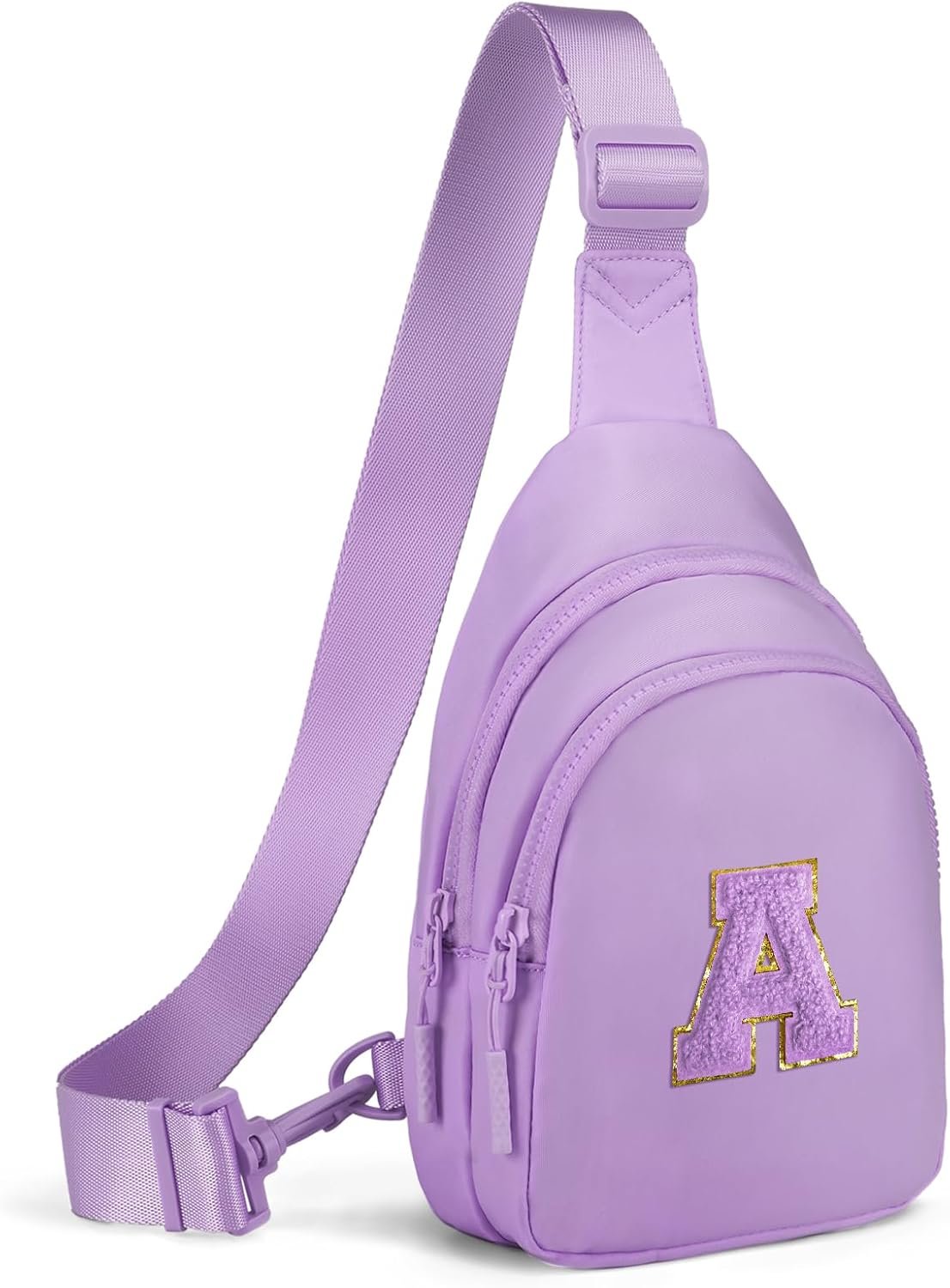 Manufacturer Small Initial Sling Bag for Girls & Women with Custom Logo Cute Crossbody Fanny Pack Private Label Gift
