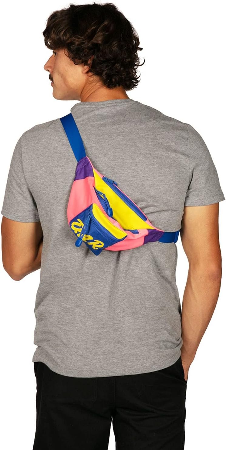 Private Label Retro DARE Fanny Pack with Custom Logo One Size Multicolor from Manufacturer