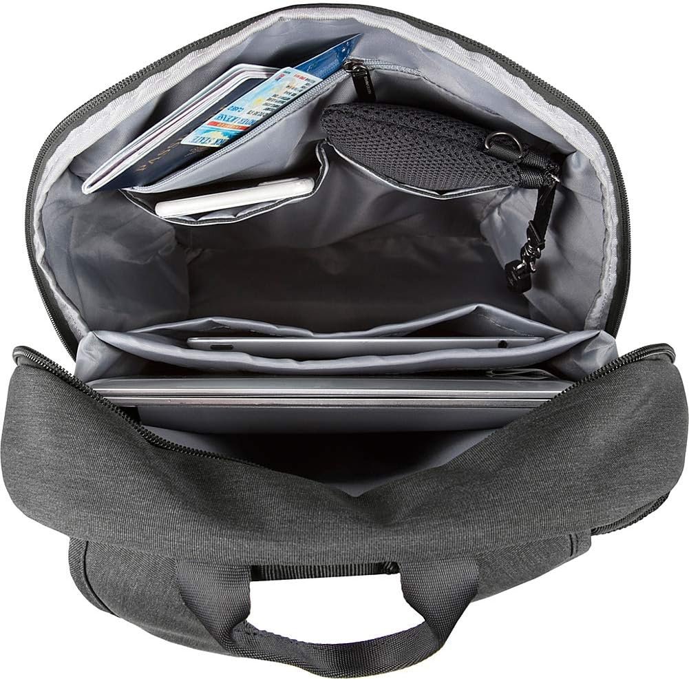 Manufacturer Anti-Theft Metro Backpack Private Label with RFID Blocking Pouch Custom Logo