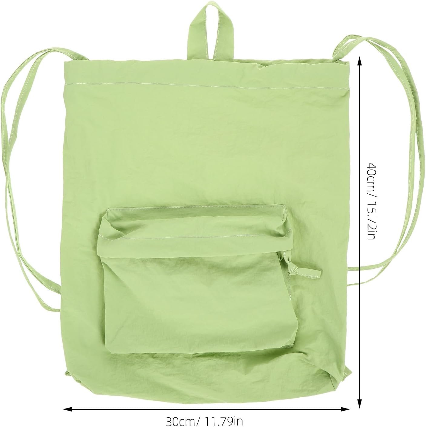 Custom Logo Drawstring Backpack Large Capacity Sports Gym Bag Nylon Breathable Casual Daypack Private Label for Men Women Travel School Manufacturer