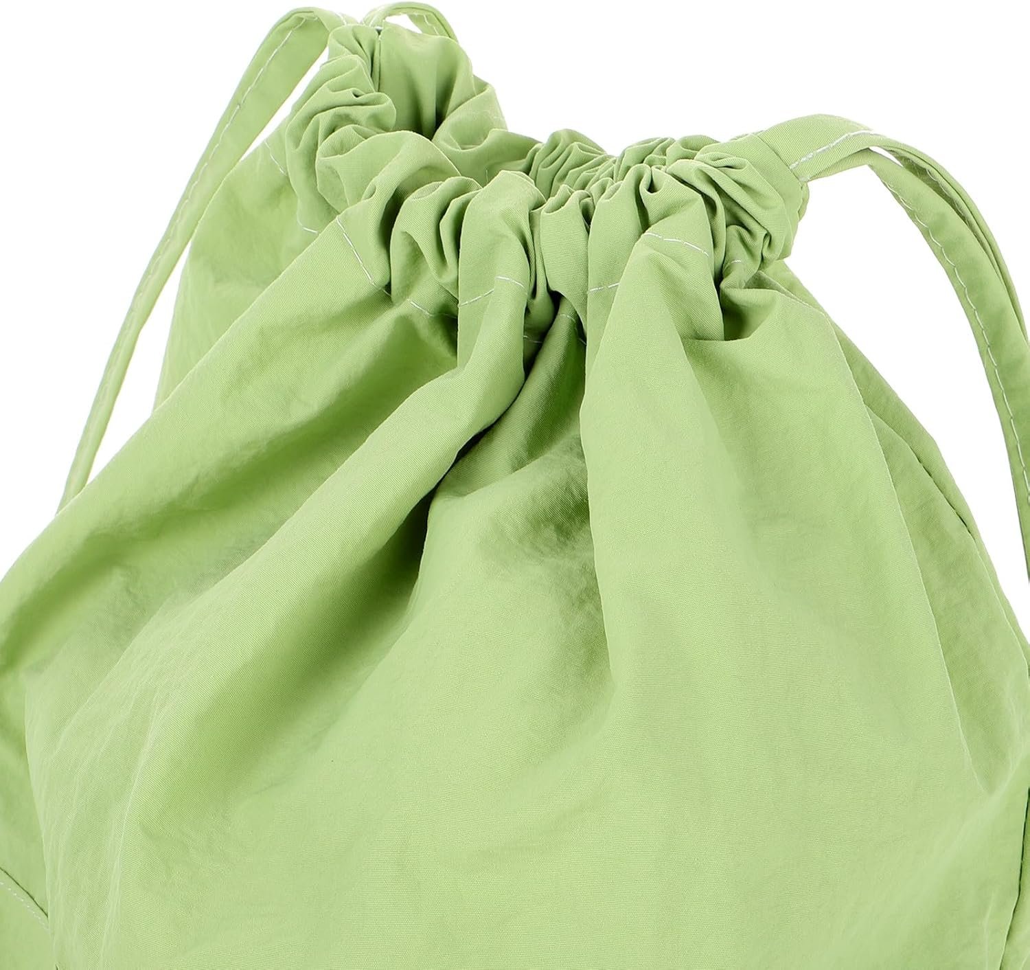 Custom Logo Drawstring Backpack Large Capacity Sports Gym Bag Nylon Breathable Casual Daypack Private Label for Men Women Travel School Manufacturer