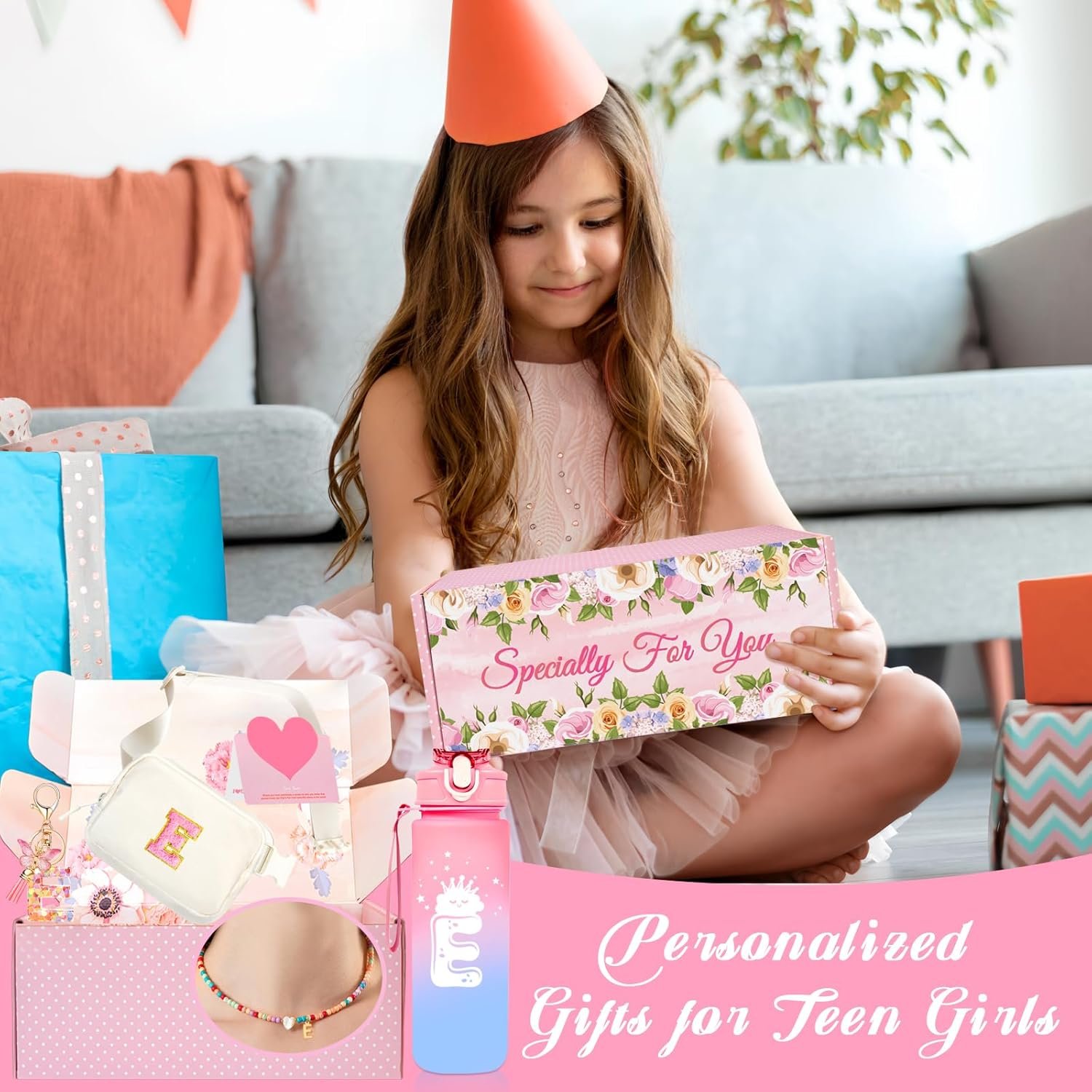 Private Label Personalized Fanny Pack for Girls Custom Logo Initial Crossbody Belt Bag Birthday Gift Sets for 4 5 6 7 8 9 10 11 12 13 Year Old Teen Girls Manufacturer