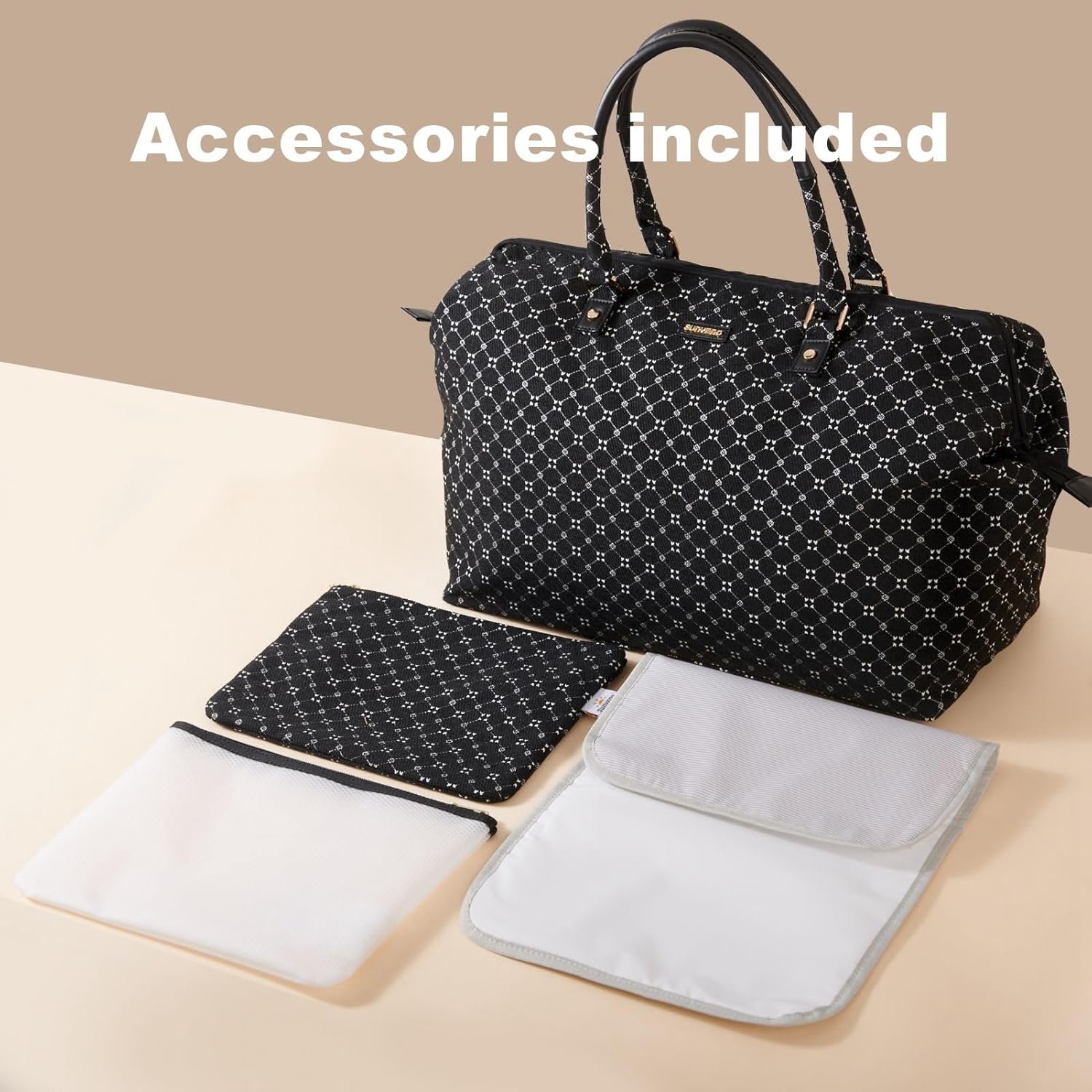 Private Label Large Hospital Bag for Labor and Delivery Custom Logo Mommy Weekender Diaper Bag Tote Factory Travel Bag for Mom & Baby