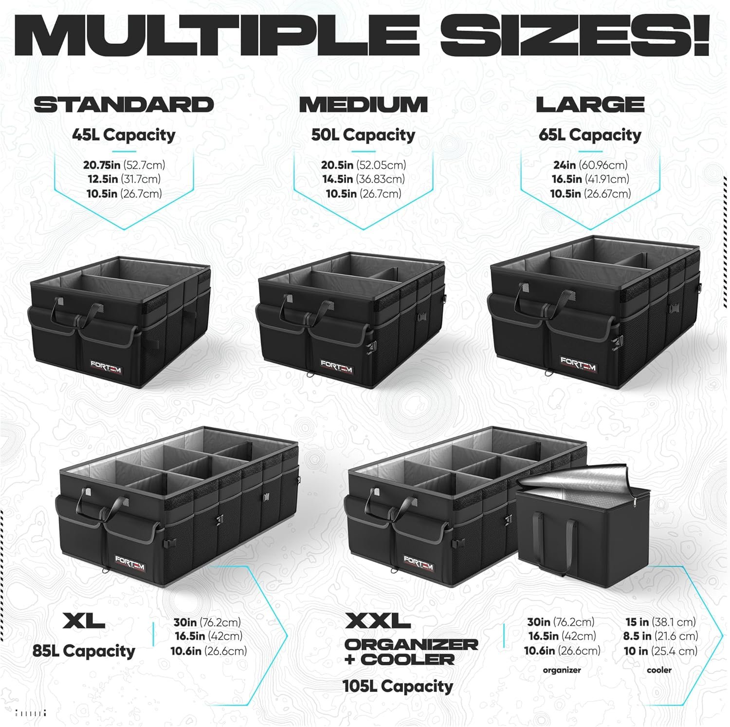 Factory SUV Car Trunk Organizer Private Label Foldable Collapsible 65L Storage Bag Custom Logo 600D Oxford Non-Slip Bottom Straps Soft Cover Car Accessories Perfect Christmas Gifts Factory SUV Car Trunk Organizer Private Label Foldable Collapsible 65L Storage Bag Custom Logo 600D Oxford Non-Slip Bottom Straps Soft Cover Car Accessories Perfect Christmas Gifts