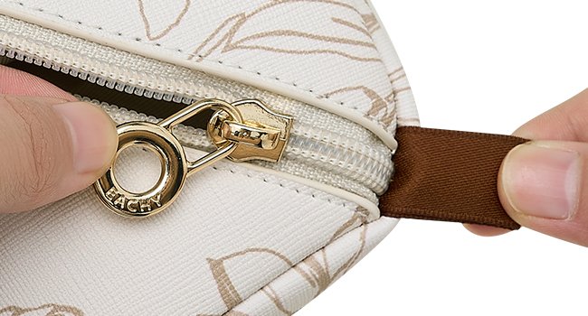 Manufacturer Large Capacity Travel Makeup Cosmetic Bag for Women Private Label Waterproof Portable Open Flat Toiletry Pouch Custom Logo (F-Beige)