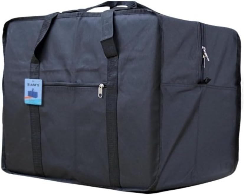 Private Label Extra Large Foldable Duffel Bag for Travel Heavy-Duty Cargo with Custom Logo Zippers Reinforced Handles TSA Approved Water-Resistant 32x26x16 in Holds up to 100 lb Black Manufacturer Private Label Extra Large Foldable Duffel Bag for Travel Heavy-Duty Cargo with Custom Logo Zippers Reinforced Handles TSA Approved Water-Resistant 32x26x16 in Holds up to 100 lb Black Manufacturer