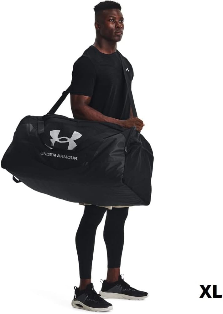 Private Label Unisex Adult Custom Logo Undeniable 5.0 Duffle Black/Metallic Silver X-Large Manufacturer