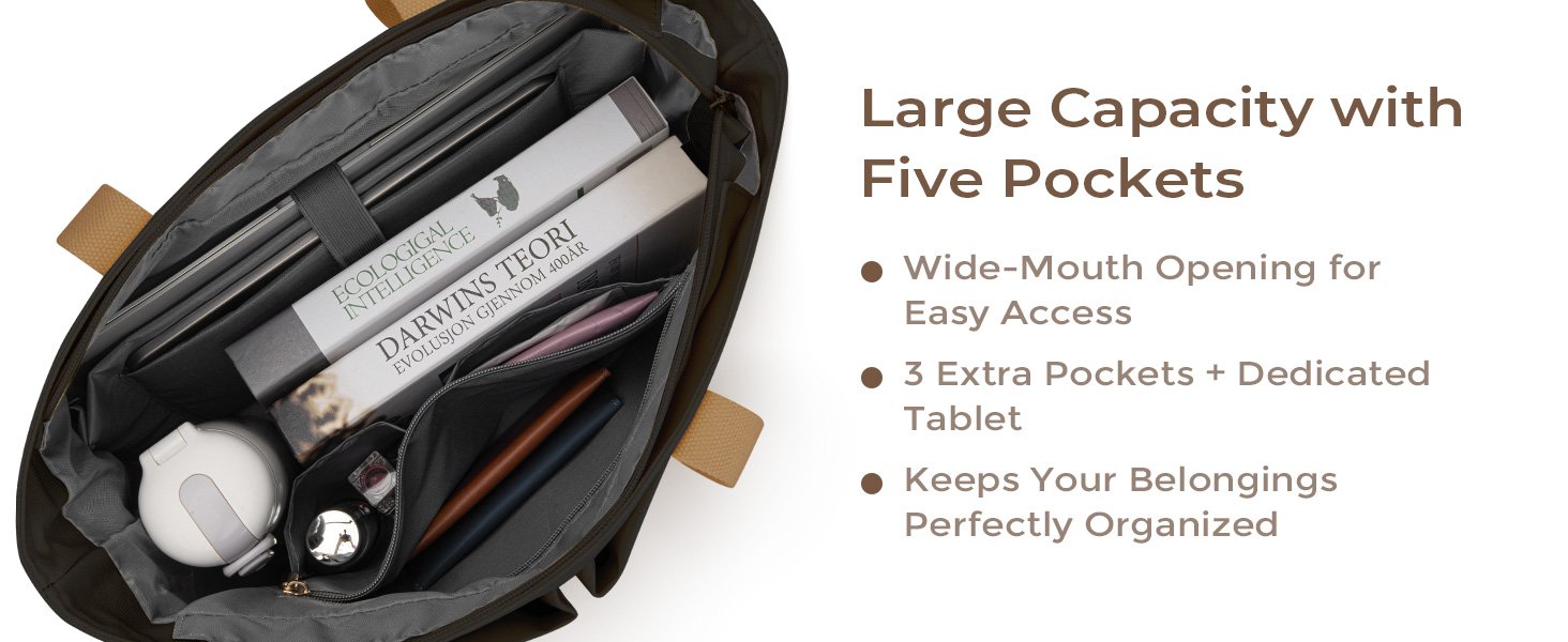 Private Label Large Canvas Tote Bags for Women with Custom Logo Zipper and Pockets Sorority Rush for Work College Travel Manufacturer