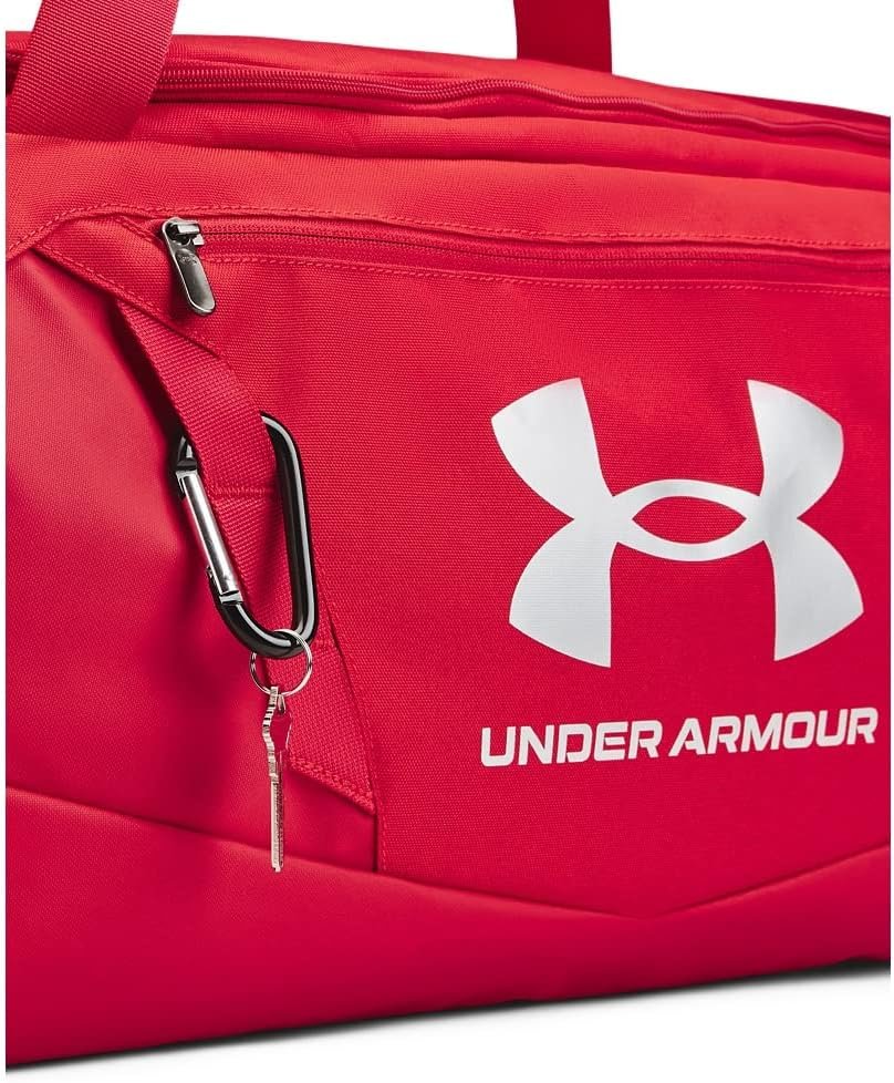 Custom Logo Unisex Adult Undeniable 5.0 Duffle Private Label Red 600 Metallic Silver Manufacturer One Size Fits Most