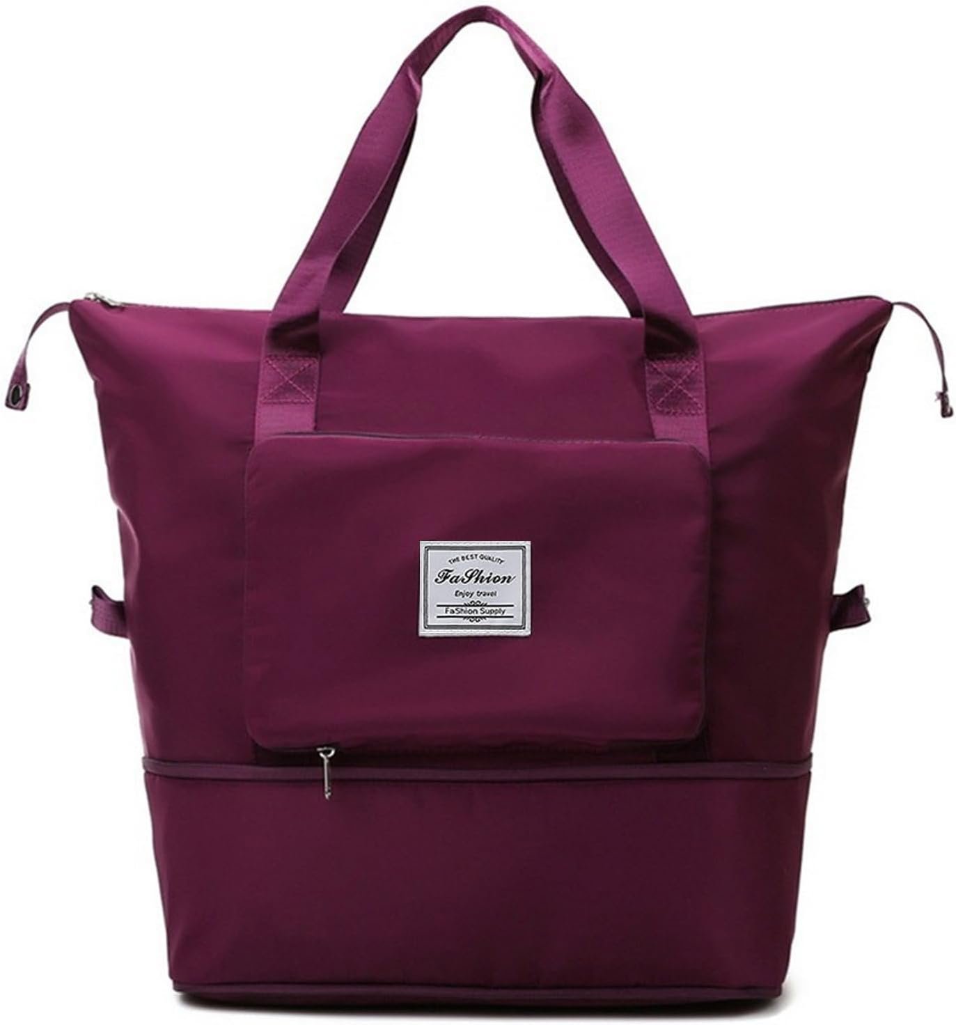 Private Label Large Capacity Foldable Expandable Collapsible Waterproof Travel Duffel Bag with Custom Logo Overnight for Men and Women Manufacturer Private Label Large Capacity Foldable Expandable Collapsible Waterproof Travel Duffel Bag with Custom Logo Overnight for Men and Women Manufacturer