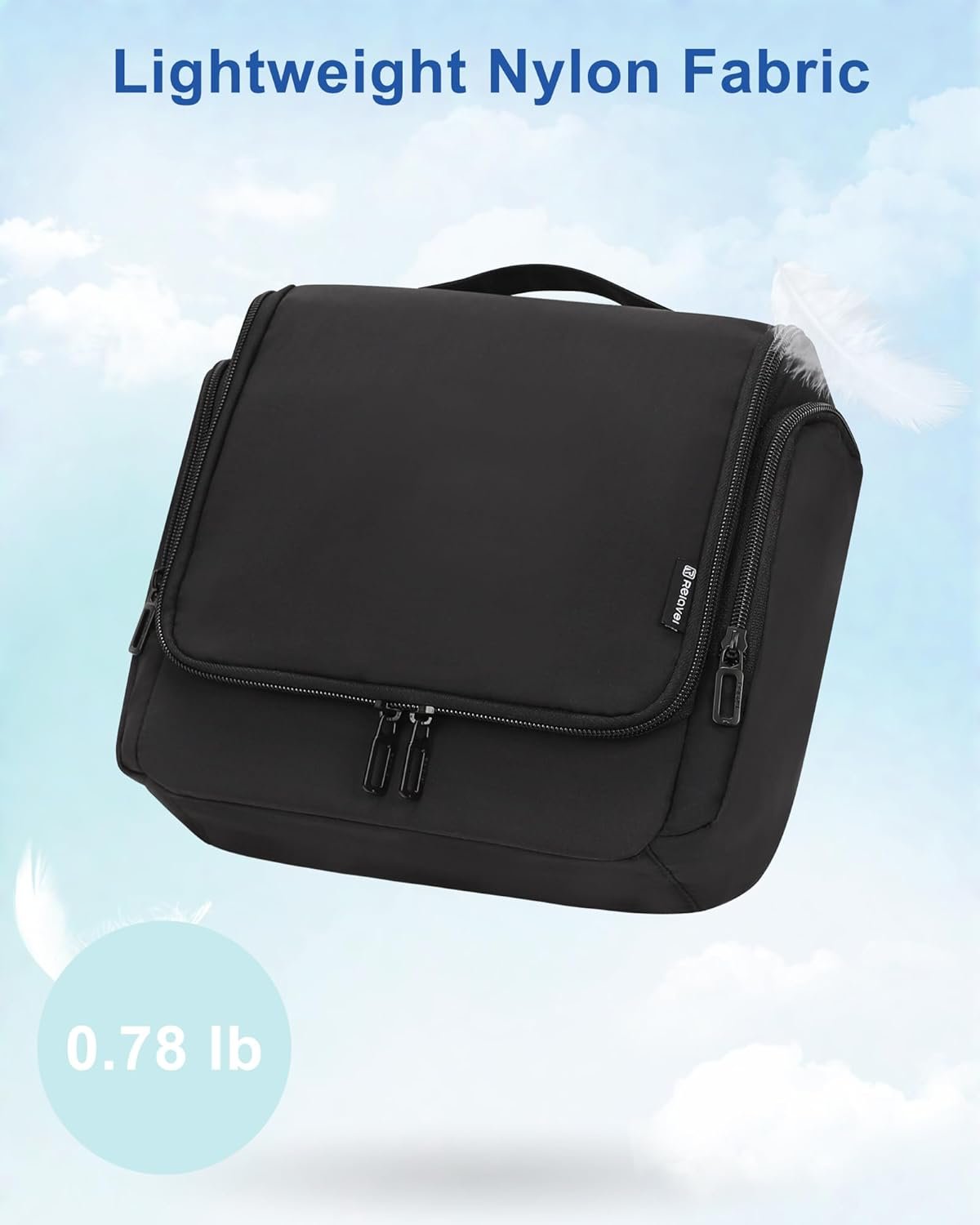 Custom Logo Hanging Toiletry Bag for Men and Women Water-Resistant Large Travel Toiletries Makeup Cosmetic Organizer Shaving Dopp Kit Private Label Shower Bathroom Hygiene Carry-On Essentials Factory