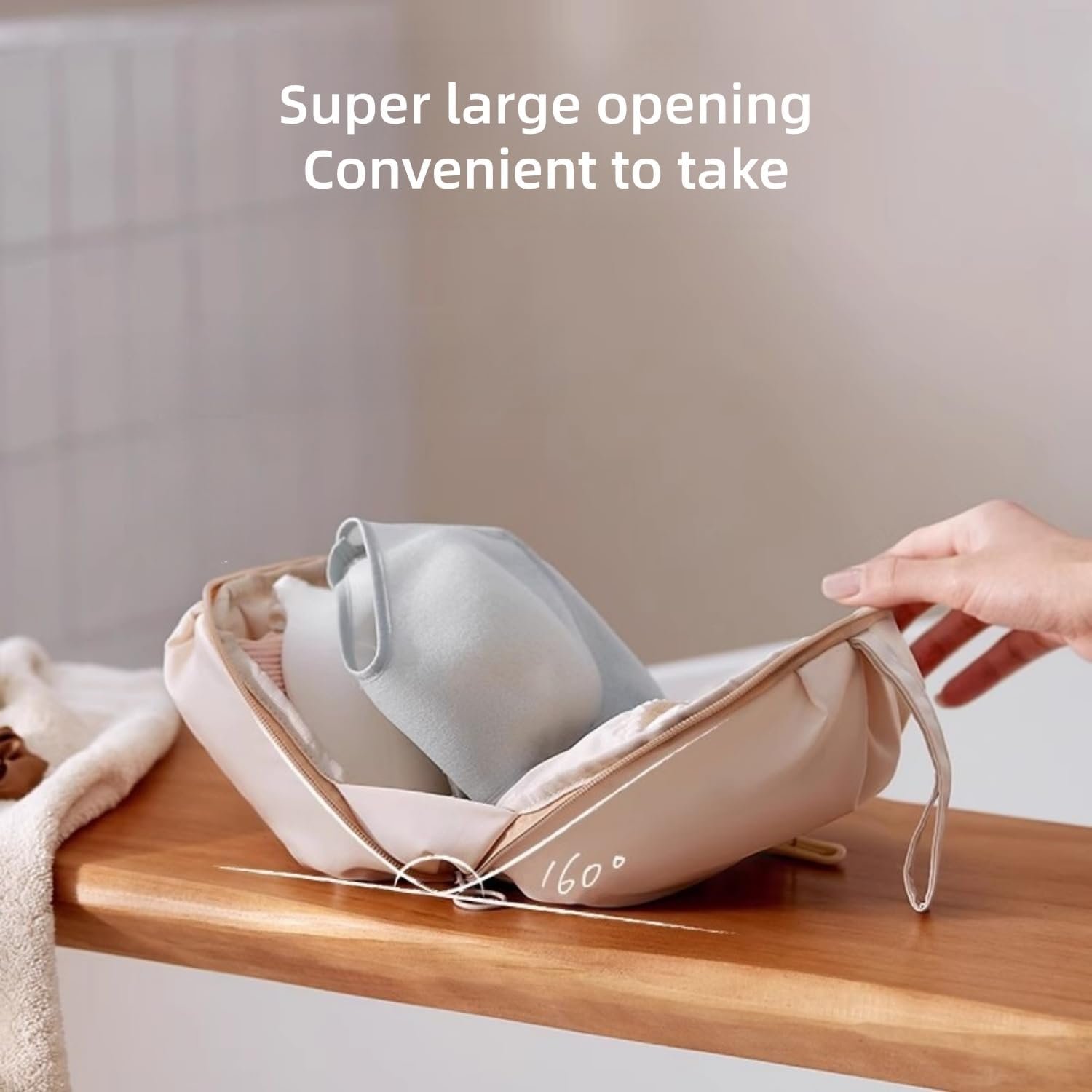 Private Label Travel Underwear Organizer Bag Factory Multi-Layer Separated Pockets Lightweight Hanging Custom Logo Suitcase Pouch for Bras Panties Socks Pink Private Label Travel Underwear Organizer Bag Factory Multi-Layer Separated Pockets Lightweight Hanging Custom Logo Suitcase Pouch for Bras Panties Socks Pink