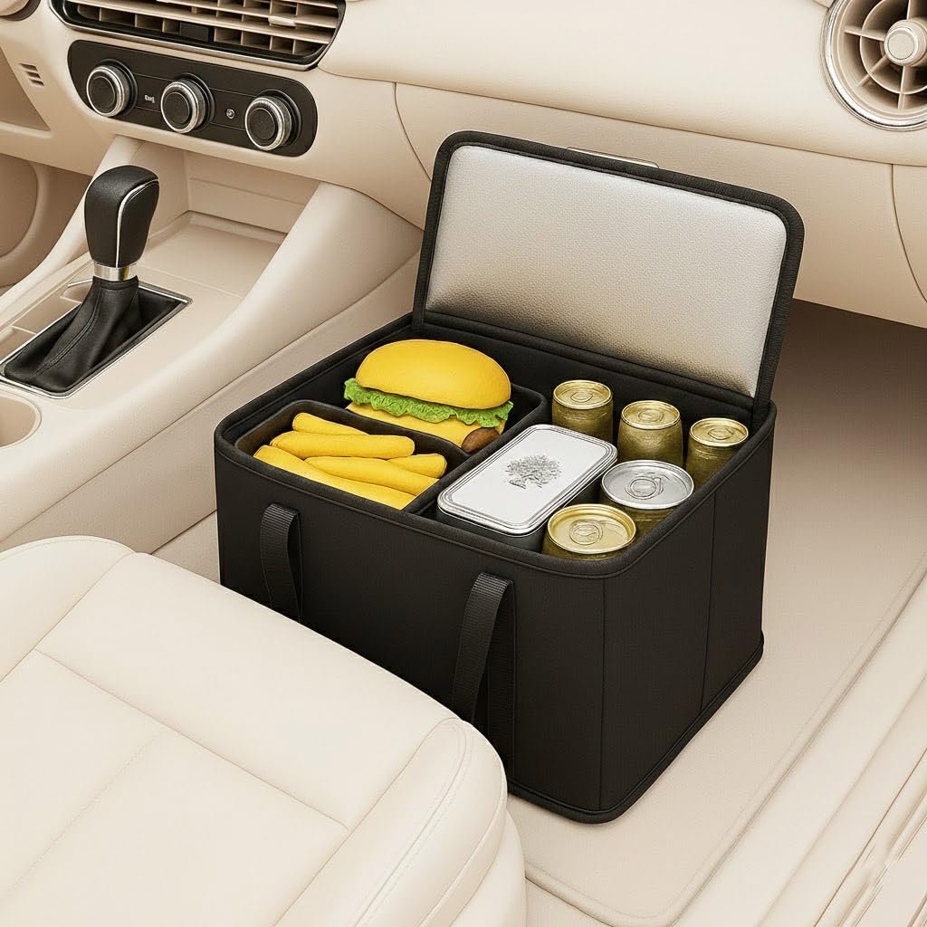 Private Label 2-Pack XL-Large Black Insulated Reusable Grocery Shopping Bags Thermal Zipper Collapsible Tote Cooler Custom Logo for Hot and Cold Food Transport Camping Factory