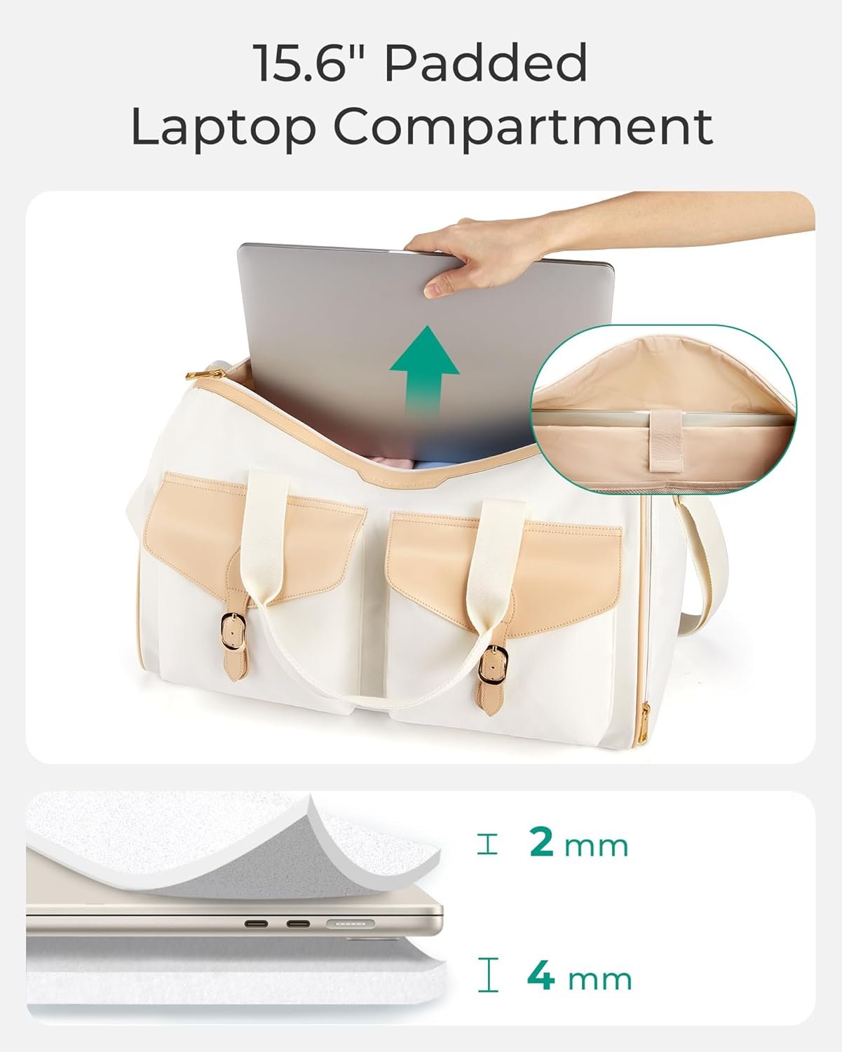 Manufacturer Womens Vintage Weekender Duffel Bag Custom Logo Overnight Gym Carry-On Personal Item for Travel Private Label Beige Manufacturer Womens Vintage Weekender Duffel Bag Custom Logo Overnight Gym Carry-On Personal Item for Travel Private Label Beige