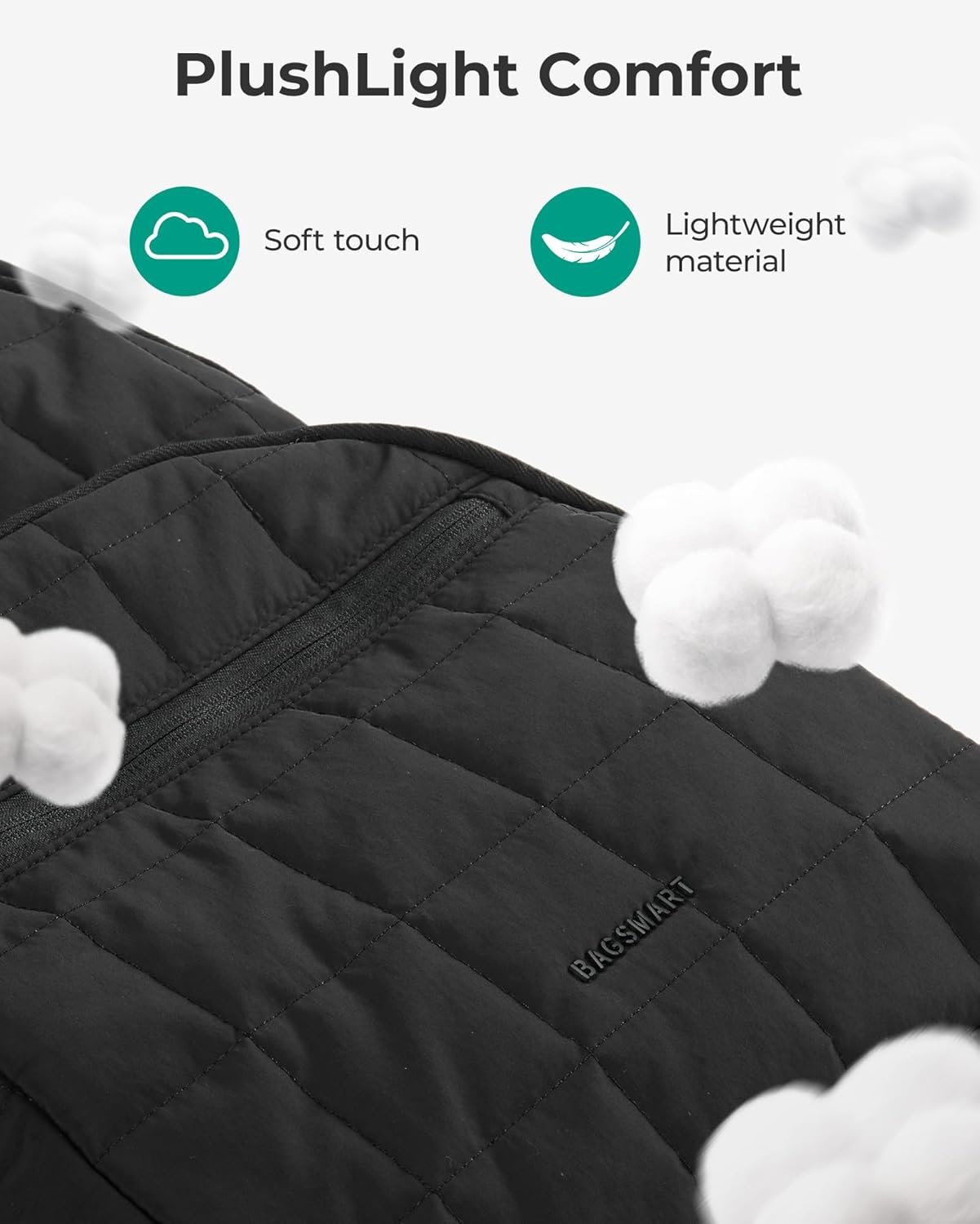 Private Label College Laptop Backpack, Custom Logo Travel Backpack for Women, Quilted Water-Resistant Daypack Bookbag for 15.6 Inch Laptop Manufacturer, Black Private Label College Laptop Backpack, Custom Logo Travel Backpack for Women, Quilted Water-Resistant Daypack Bookbag for 15.6 Inch Laptop Manufacturer, Black