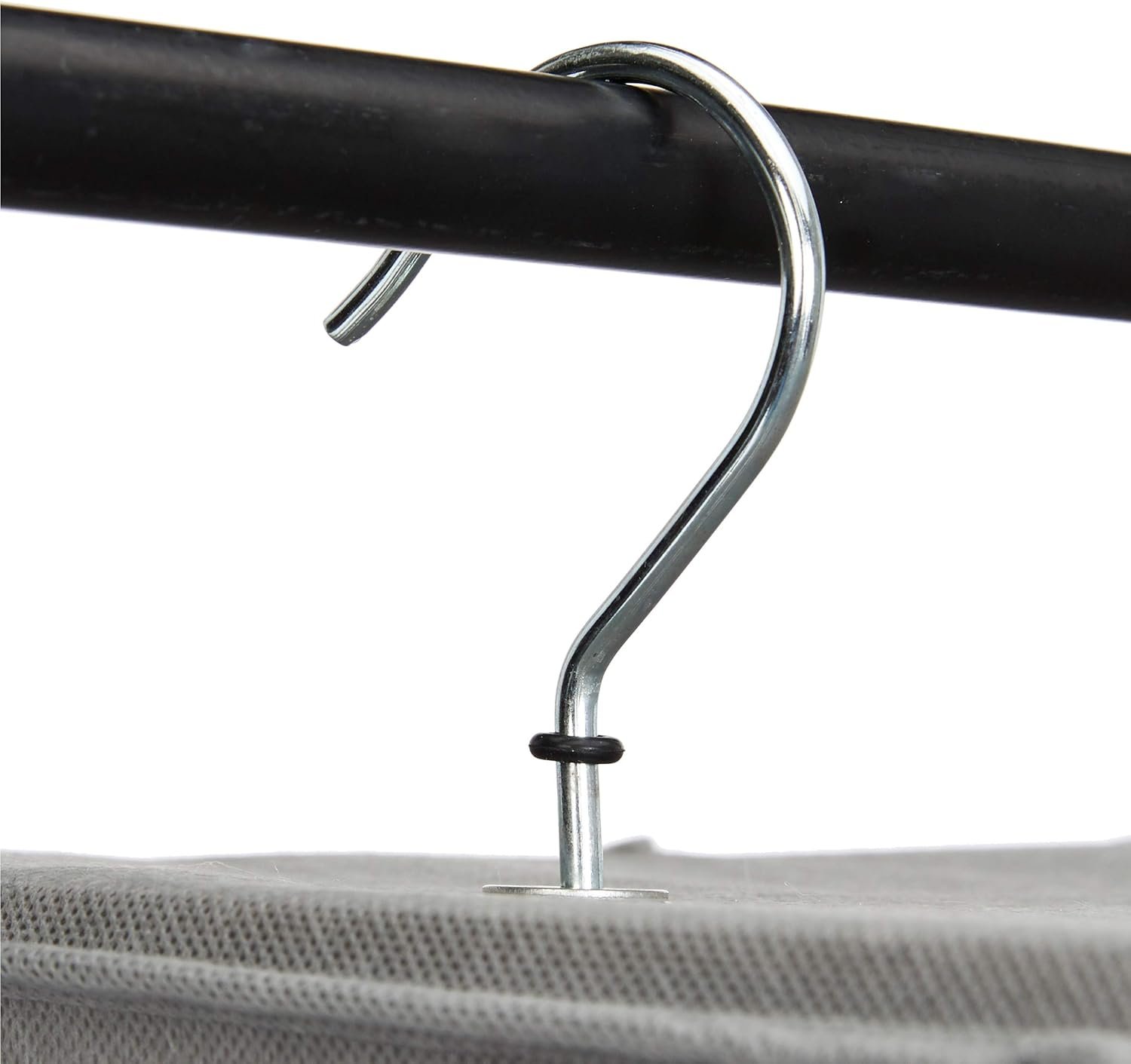 Private Label 6-Tier Hanging Closet Shelf Organizer with Pockets and Custom Logo 8.5