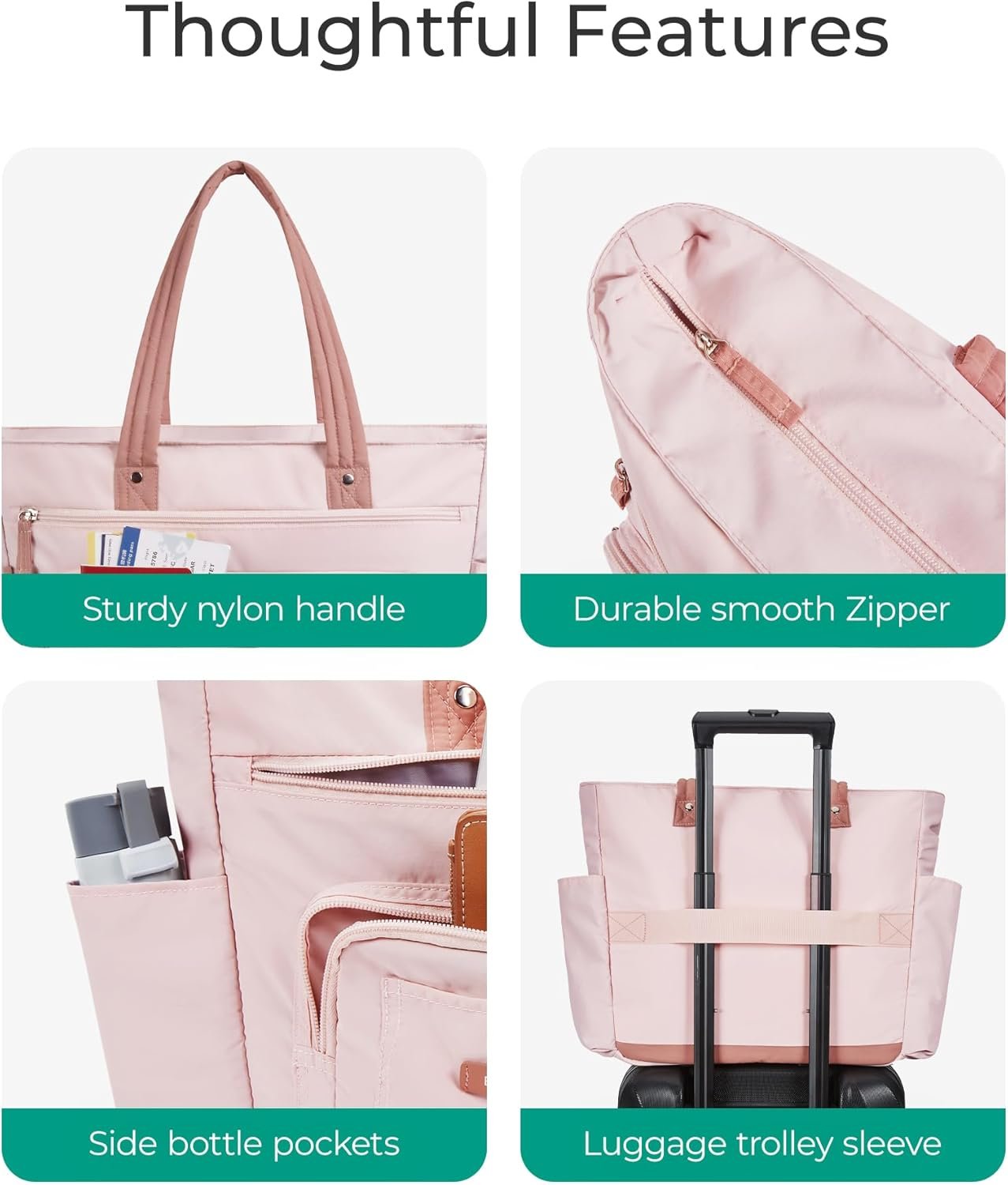 Private Label Small Tote Bag for Women Custom Logo Lightweight Zippered Travel Handbag Casual Purse Manufacturer Private Label Small Tote Bag for Women Custom Logo Lightweight Zippered Travel Handbag Casual Purse Manufacturer