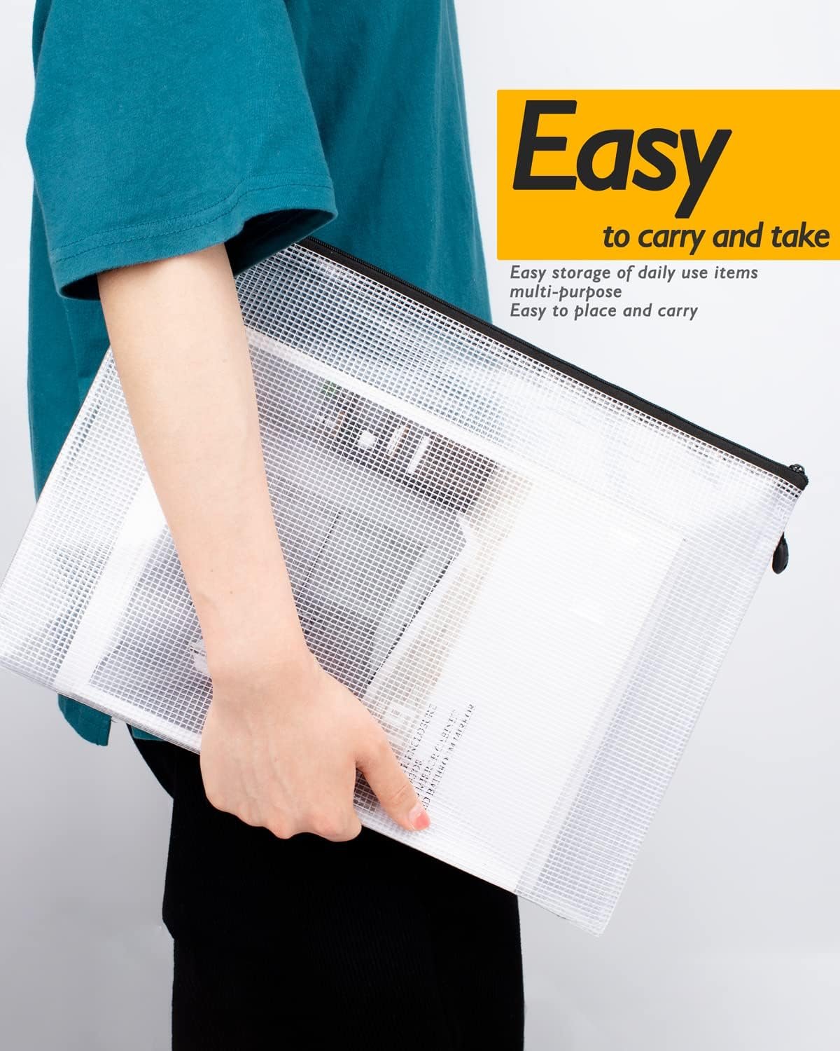 Private Label Multisize Mesh Zipper Pouches with Custom Logo Black 21 Packs Water-Resistant Zip Bag for School Office Supplies Puzzles and Games Organizing Storage from Manufacturer Private Label Multisize Mesh Zipper Pouches with Custom Logo Black 21 Packs Water-Resistant Zip Bag for School Office Supplies Puzzles and Games Organizing Storage from Manufacturer