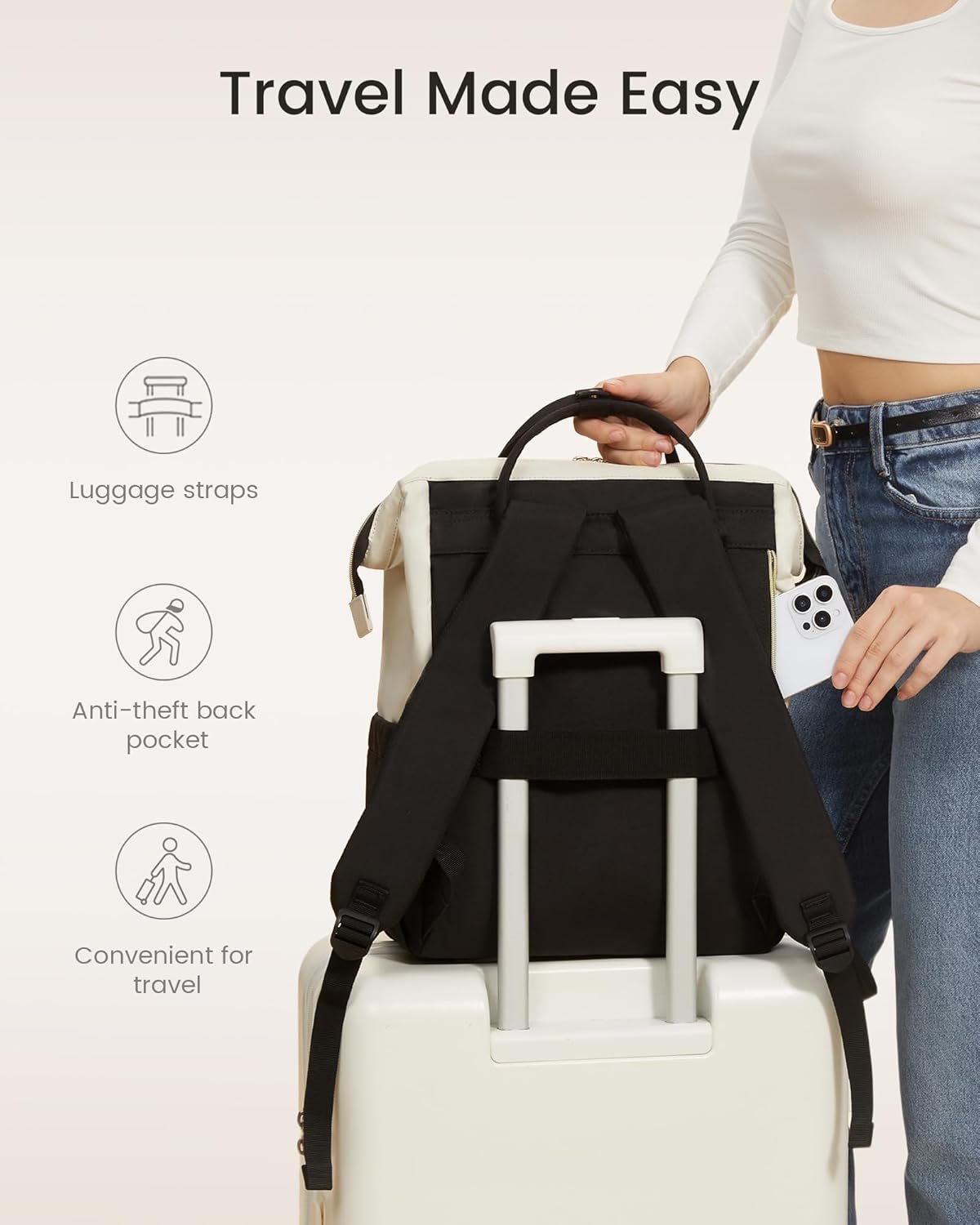 Custom Logo 15.6 Inch Laptop Backpack for Women Large Capacity Waterproof Business Purse Private Label Nurse Bag College Bookbag for School Manufacturer Casual Daypack for Travel Custom Logo 15.6 Inch Laptop Backpack for Women Large Capacity Waterproof Business Purse Private Label Nurse Bag College Bookbag for School Manufacturer Casual Daypack for Travel