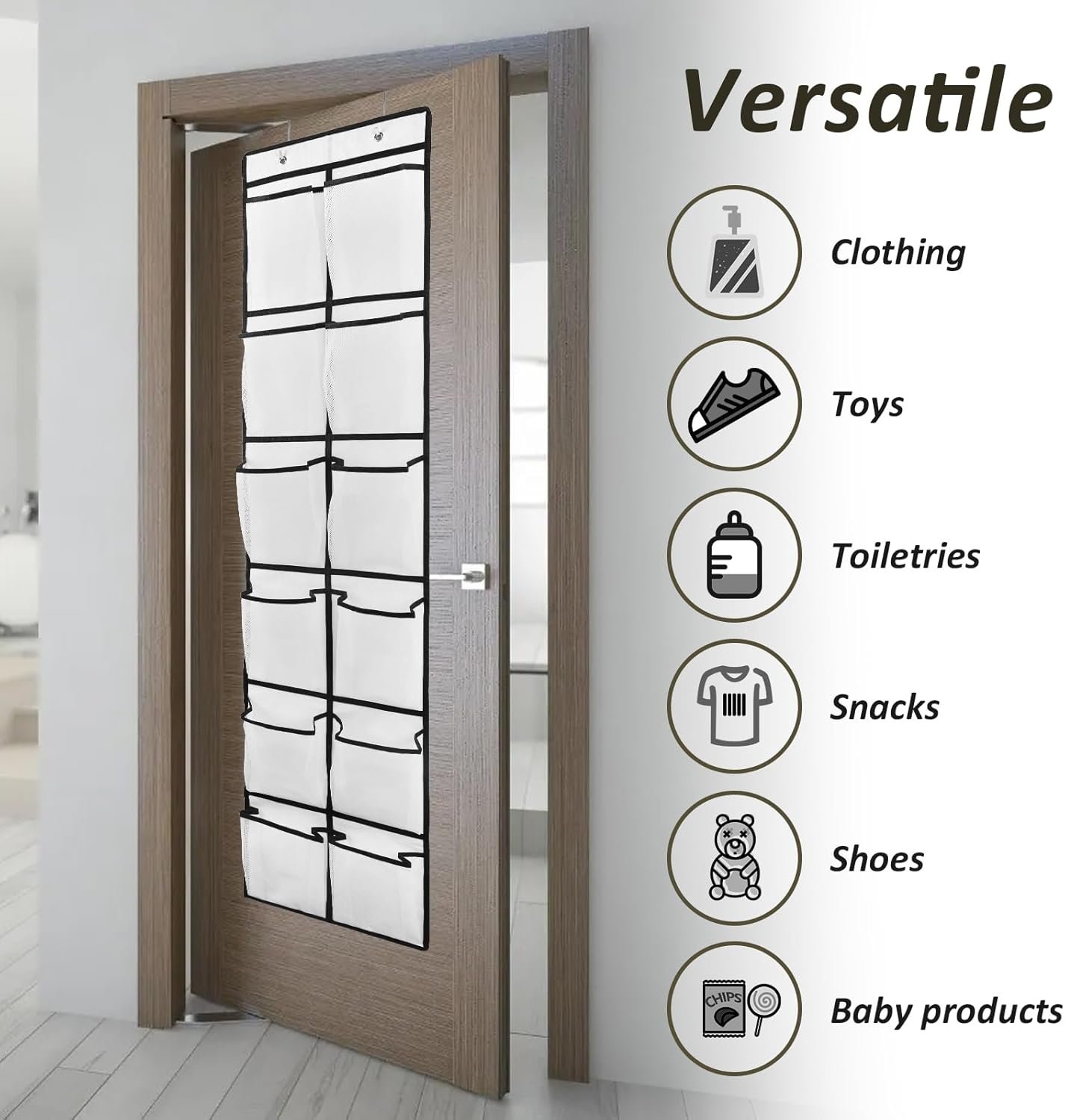 Custom Logo 2PK 12 Large Pockets Private Label Over Door Hanging Shoe Organizer Manufacturer Custom Logo 2PK 12 Large Pockets Private Label Over Door Hanging Shoe Organizer Manufacturer