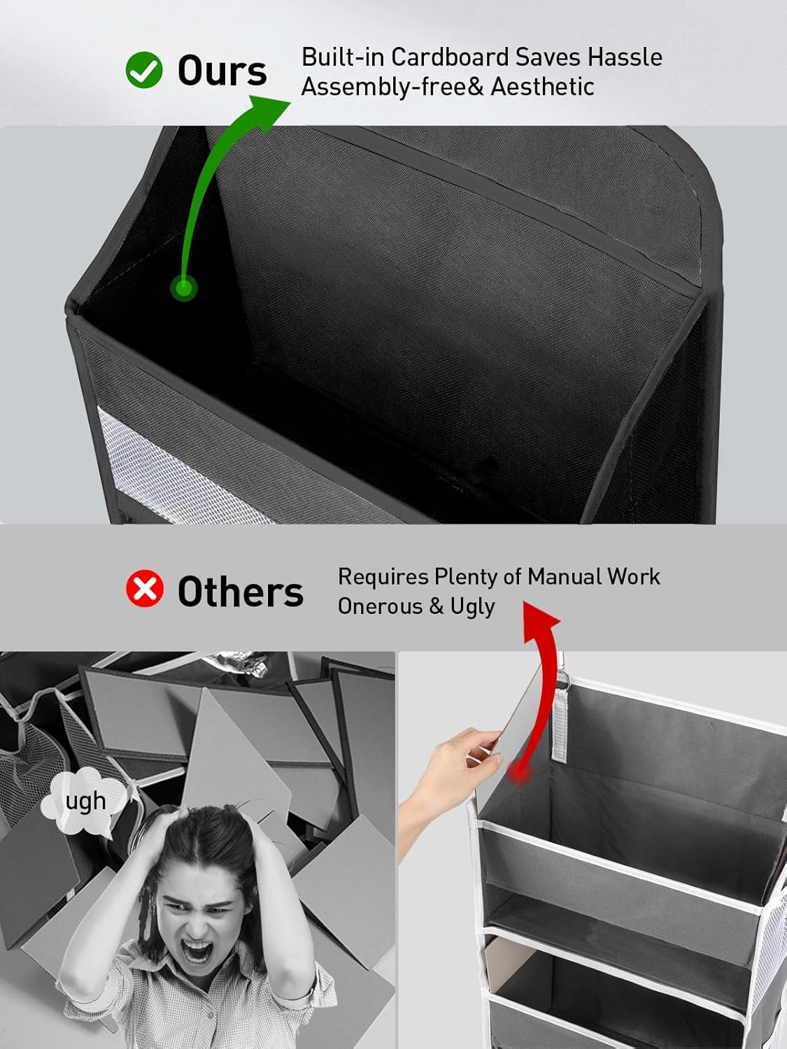 Private Label 1 Pc Over the Door Organizer with 5 Bins and 10 Side Pockets Custom Logo 44lbs Load Hanging Bathroom Bedroom Nursery Newborn Baby Essentials from Manufacturer Black Private Label 1 Pc Over the Door Organizer with 5 Bins and 10 Side Pockets Custom Logo 44lbs Load Hanging Bathroom Bedroom Nursery Newborn Baby Essentials from Manufacturer Black