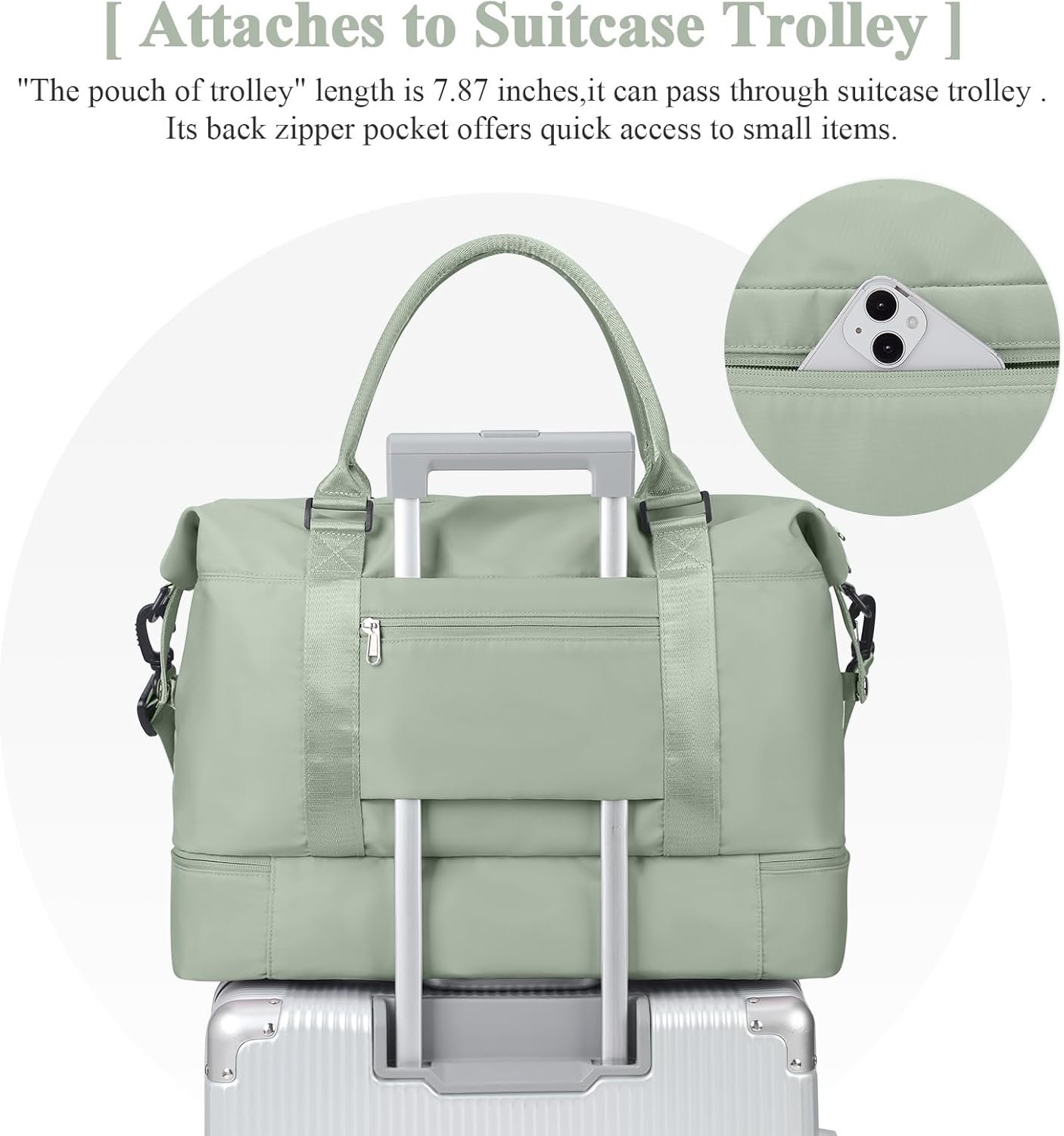 Custom Logo Travel Duffel Bag with Shoes Compartment Private Label Carry On Overnight Weekender Bag for Women Spirit Airlines 18x14x8 Personal Item Manufacturer Custom Logo Travel Duffel Bag with Shoes Compartment Private Label Carry On Overnight Weekender Bag for Women Spirit Airlines 18x14x8 Personal Item Manufacturer