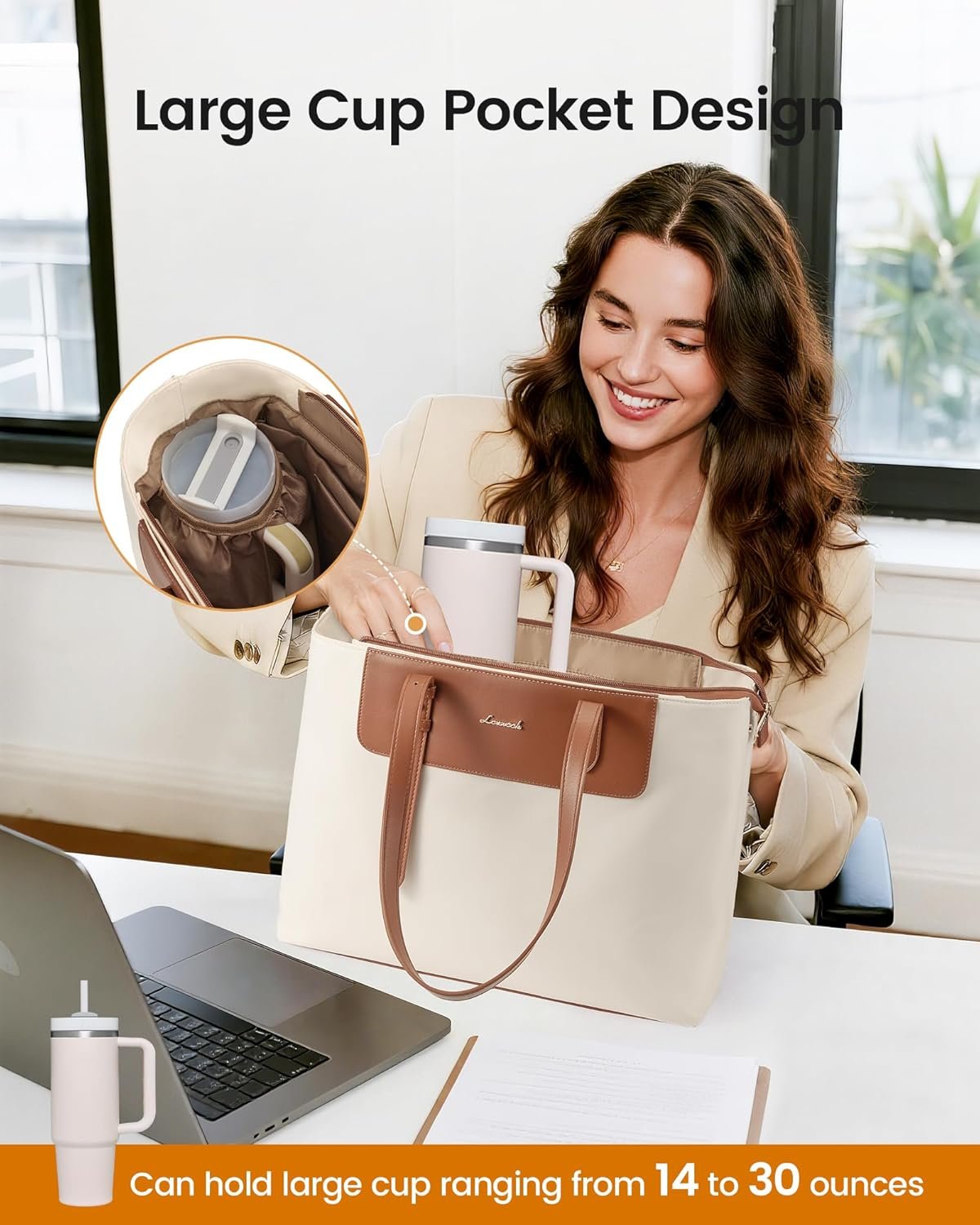 Custom Logo Laptop Tote Bag for Women Water-Resistant Large Capacity Private Label Work Computer Bag for Travel Nylon PU Manufacturer Custom Logo Laptop Tote Bag for Women Water-Resistant Large Capacity Private Label Work Computer Bag for Travel Nylon PU Manufacturer