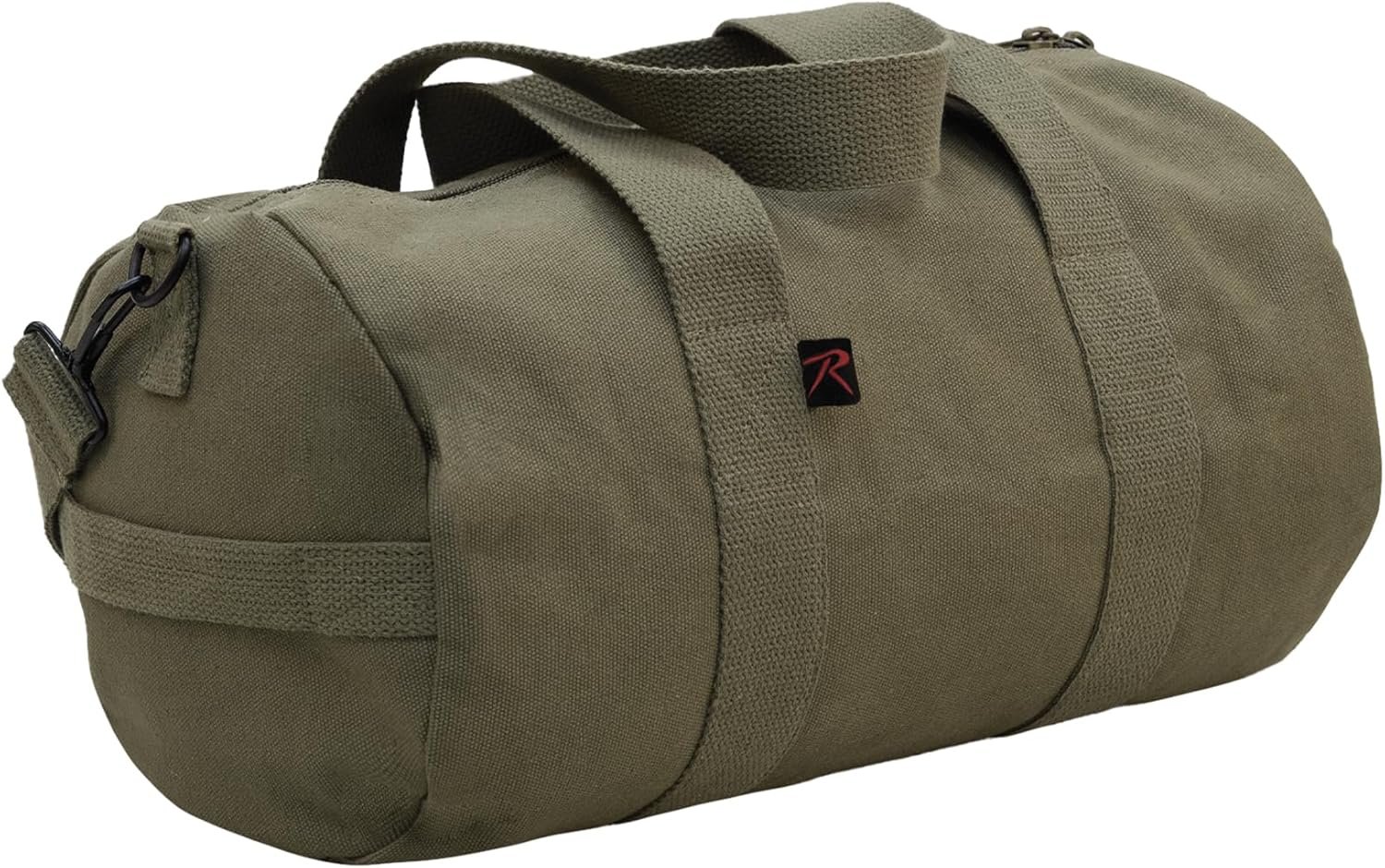 Custom Logo Heavy-Duty Canvas Shoulder Duffle Bag - Private Label Rugged Travel Gym Gear Factory