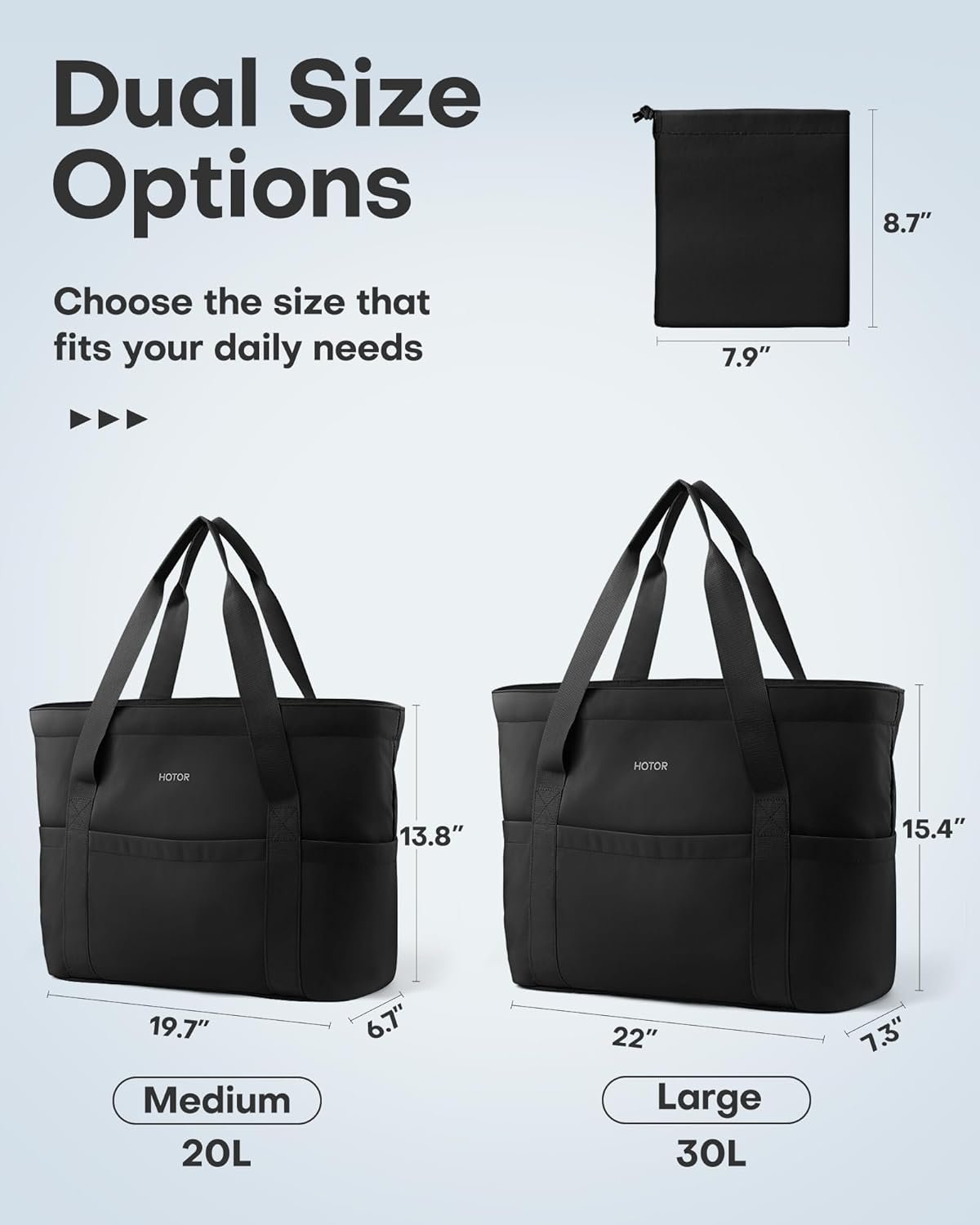 Custom Logo Foldable Lightweight Tote Bags for Women with Zipper Private Label Large Shoulder Top Handle Handbag Manufacturer for Travel Work